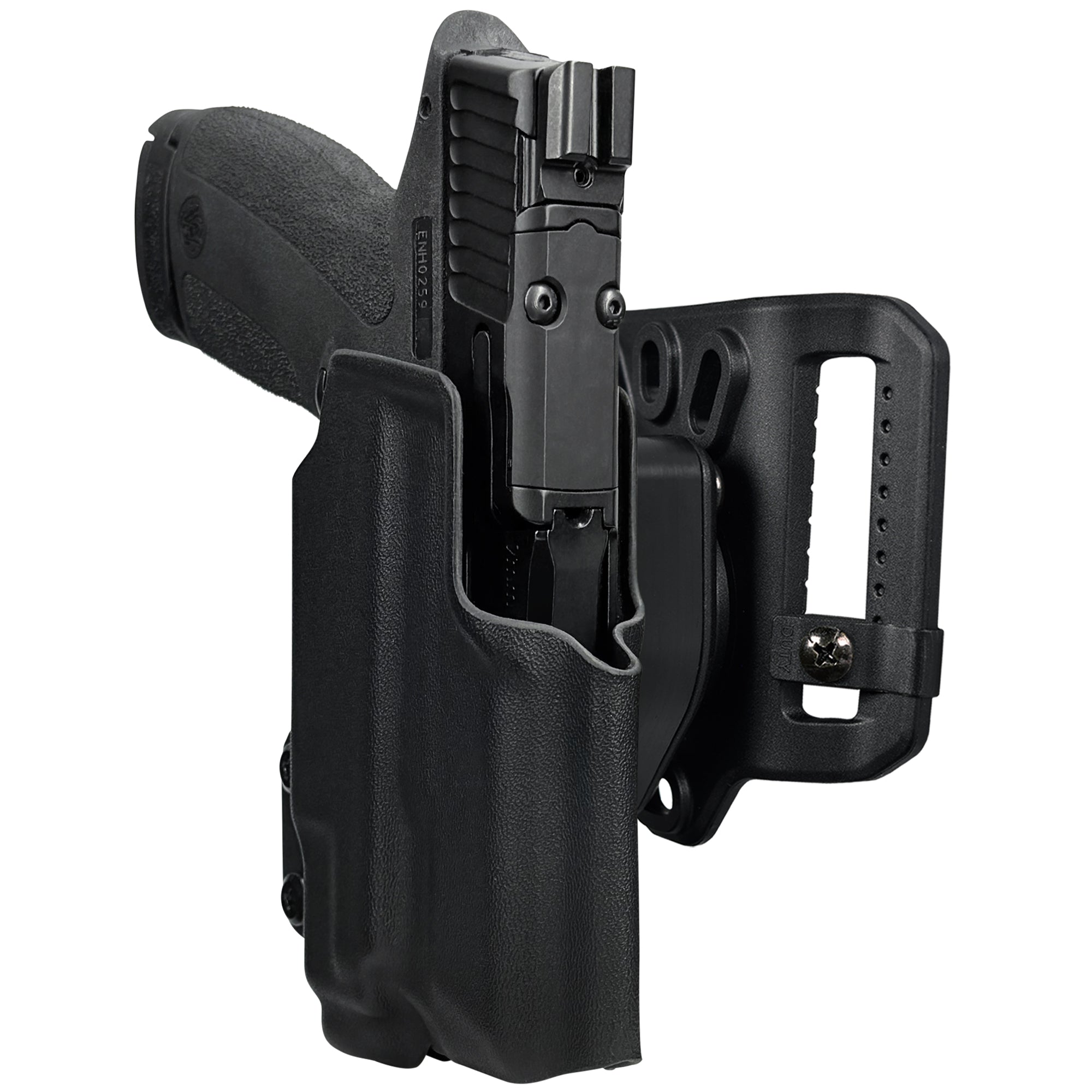 SW M&P Shield X TLR7 Sub Quick Release Belt Loop Holster in Black