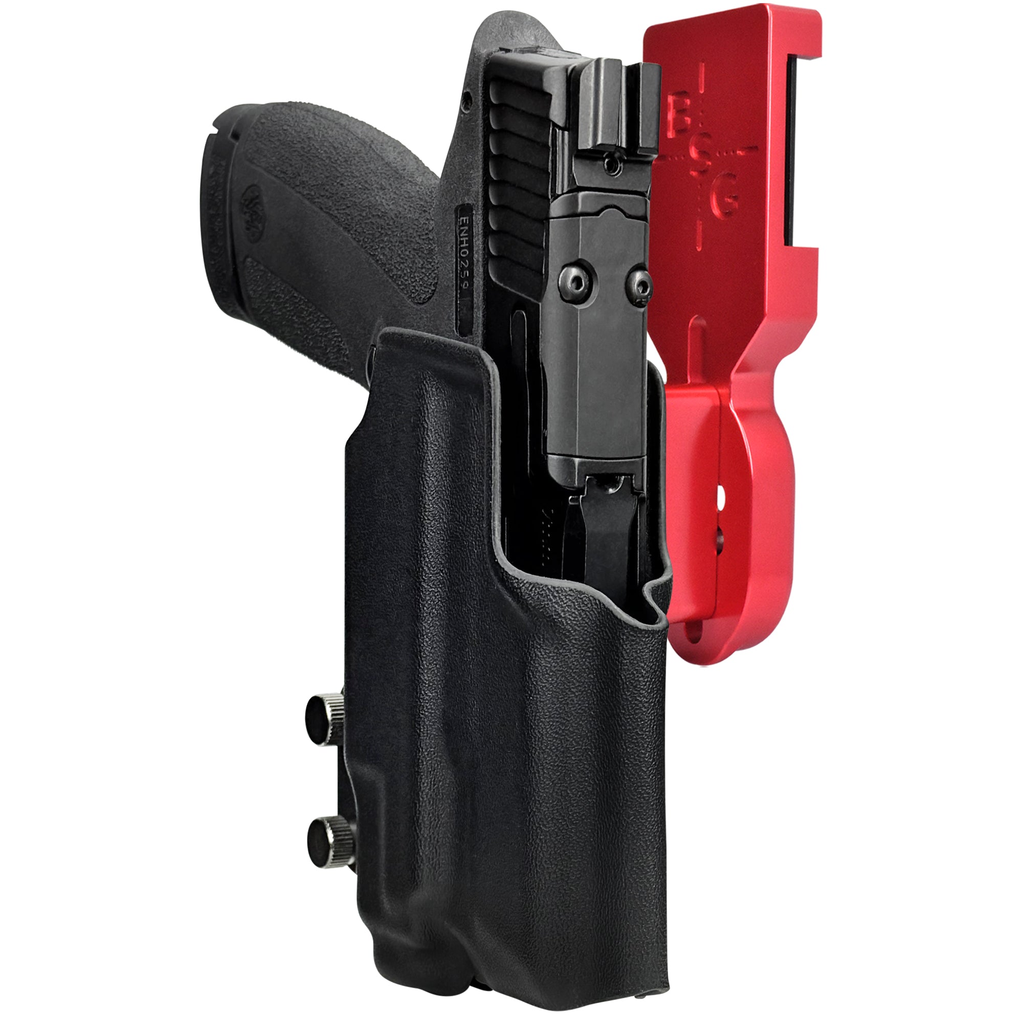 SW M&P Shield X TLR7 Sub Pro Heavy Duty Competition Holster in Red / Black