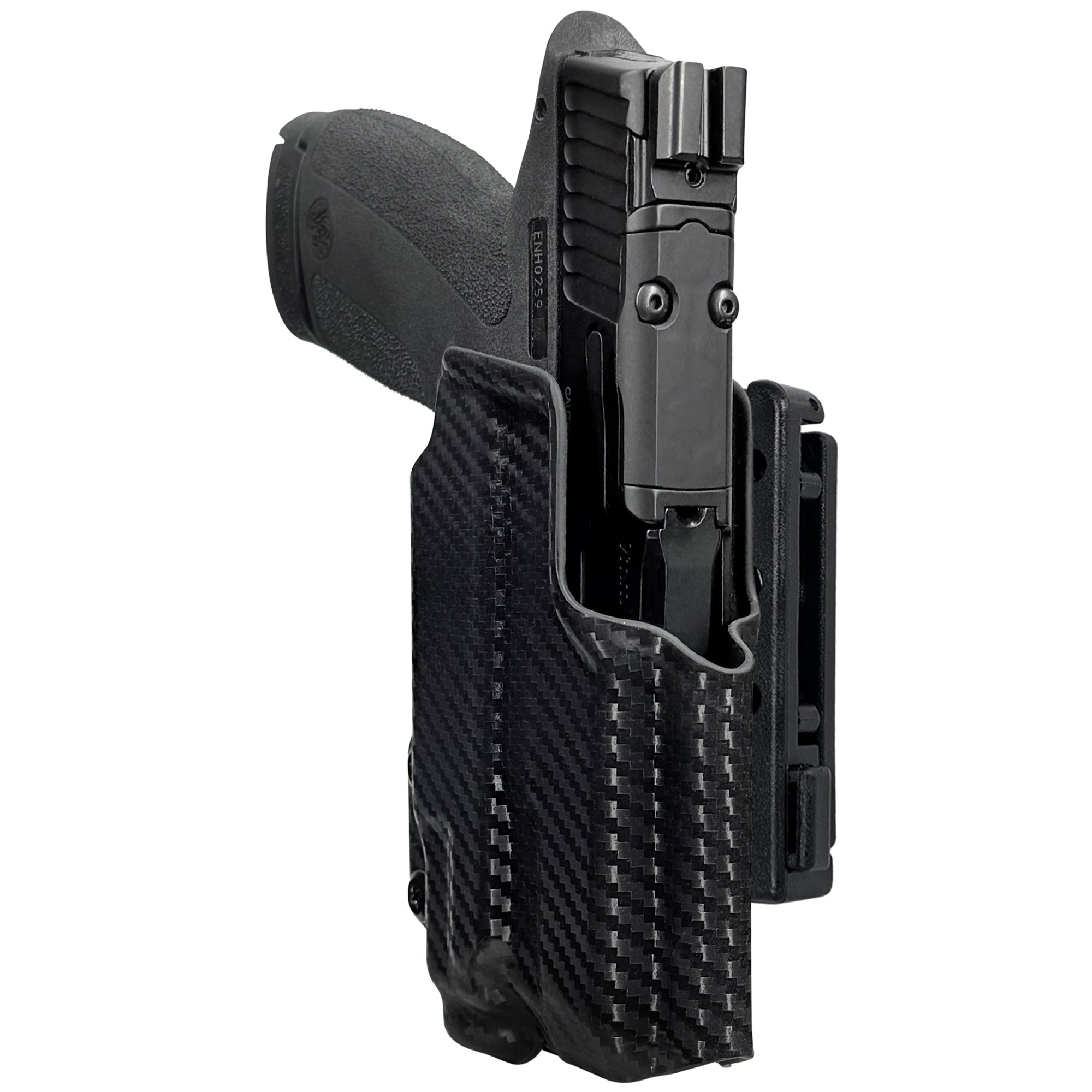 SW M&P Shield X TLR7 Sub Pro IDPA Competition Holster in Carbon Fiber