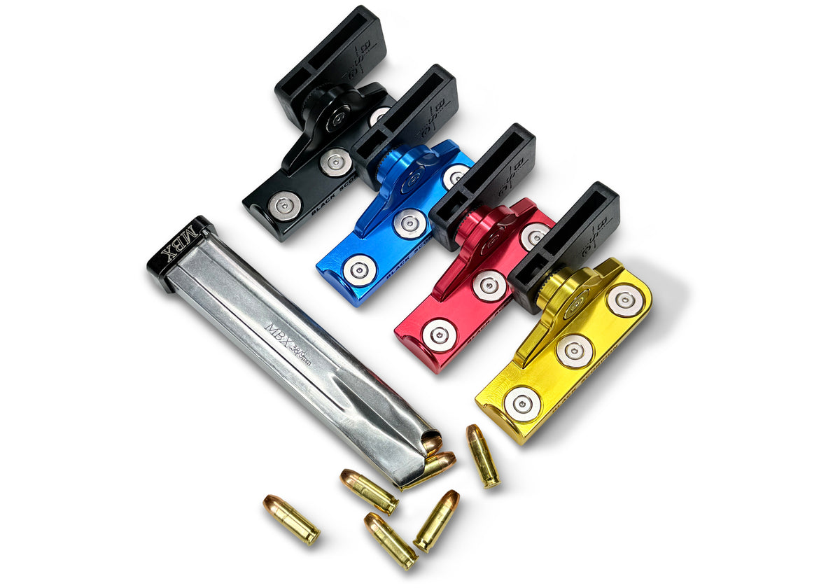 Quad Magnet 2011 PCC Universal Magazine Carrier, 1.5 inch Belt Mount