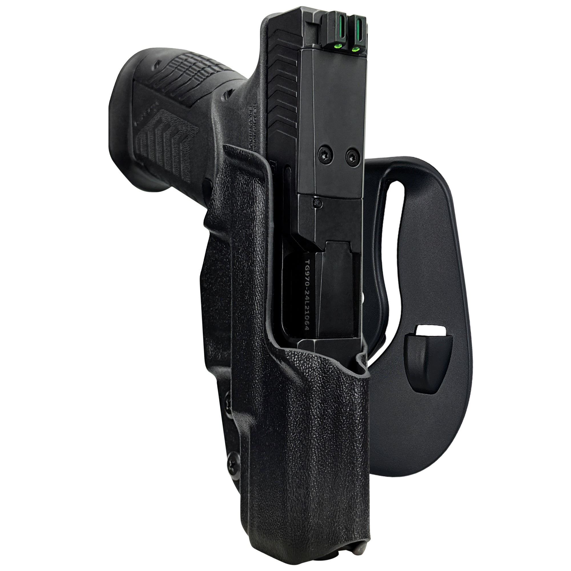 Derya DY9 OWB Paddle Holster in Black