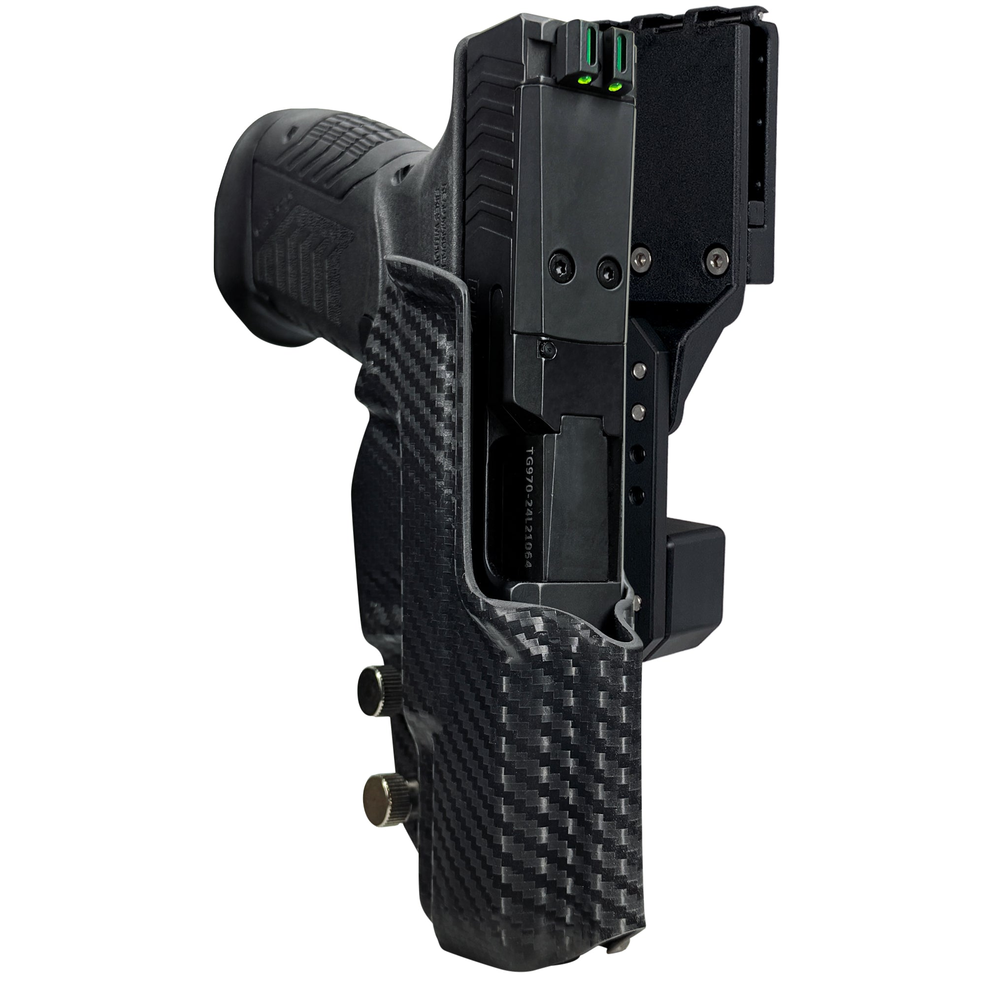 Derya DY9 Pro Competition Holster in Carbon Fiber