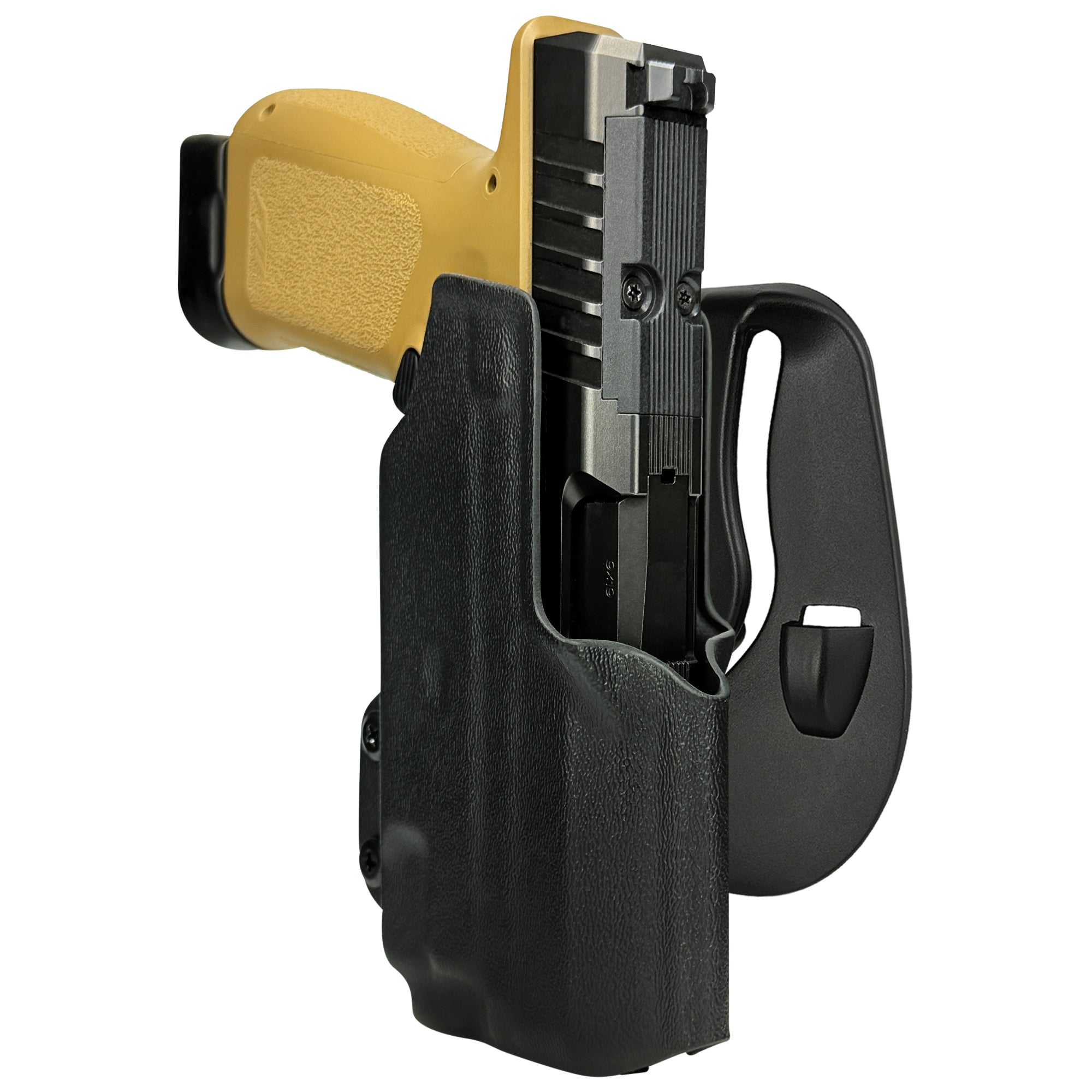 Rost Martin RM1C TLR7X OWB Paddle Holster in Black
