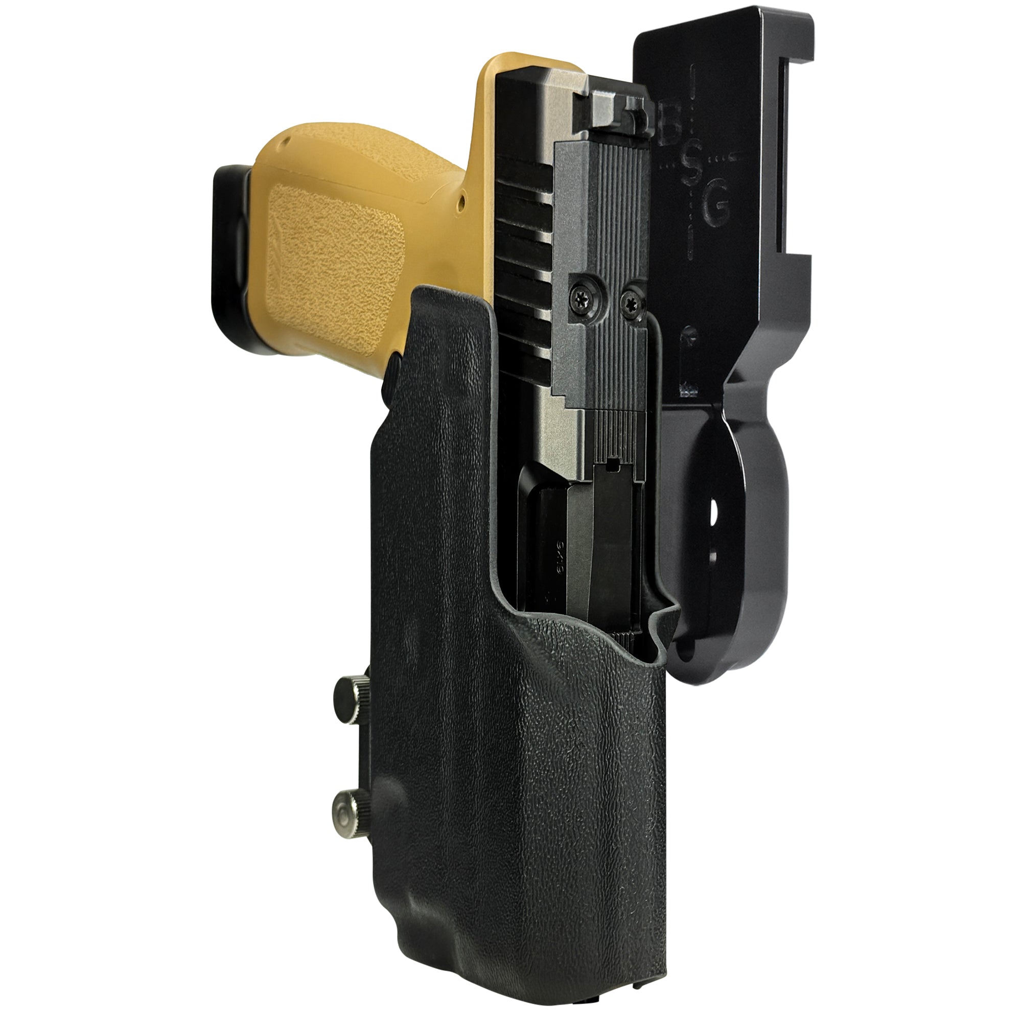 Rost Martin RM1C TLR7X Pro Heavy Duty Competition Holster in Black / Black