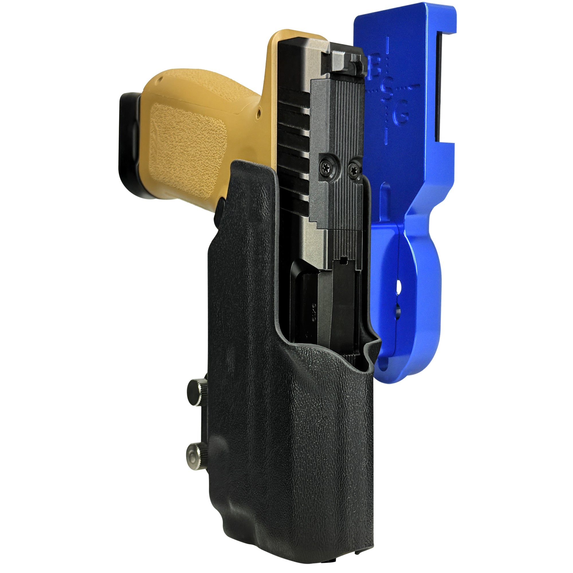 Rost Martin RM1C TLR7X Pro Heavy Duty Competition Holster in Blue / Black