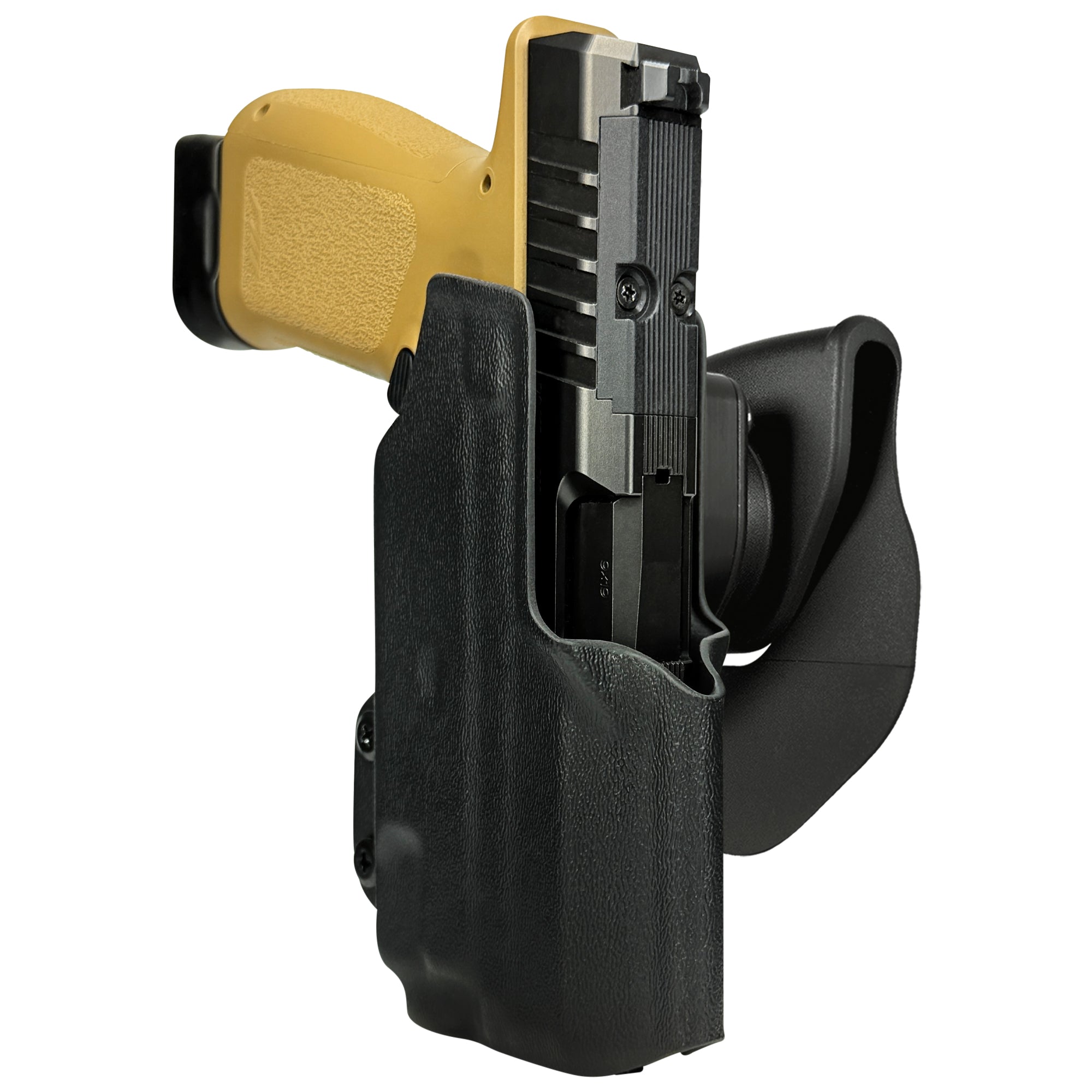 Rost Martin RM1C TLR7X OWB Quick Release Paddle Holster in Black