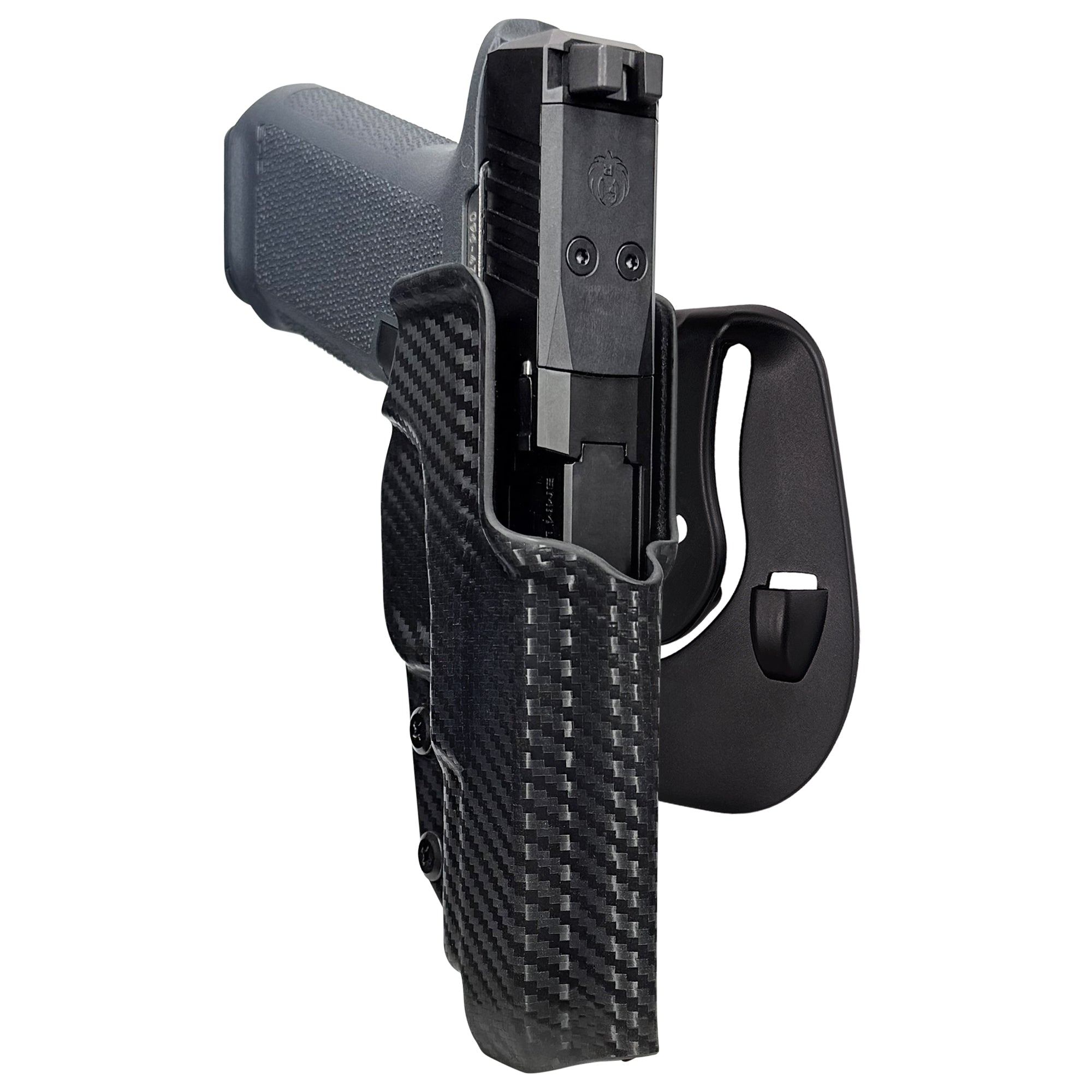 Ruger RXM 4.5'' OWB Paddle Holster in Carbon Fiber
