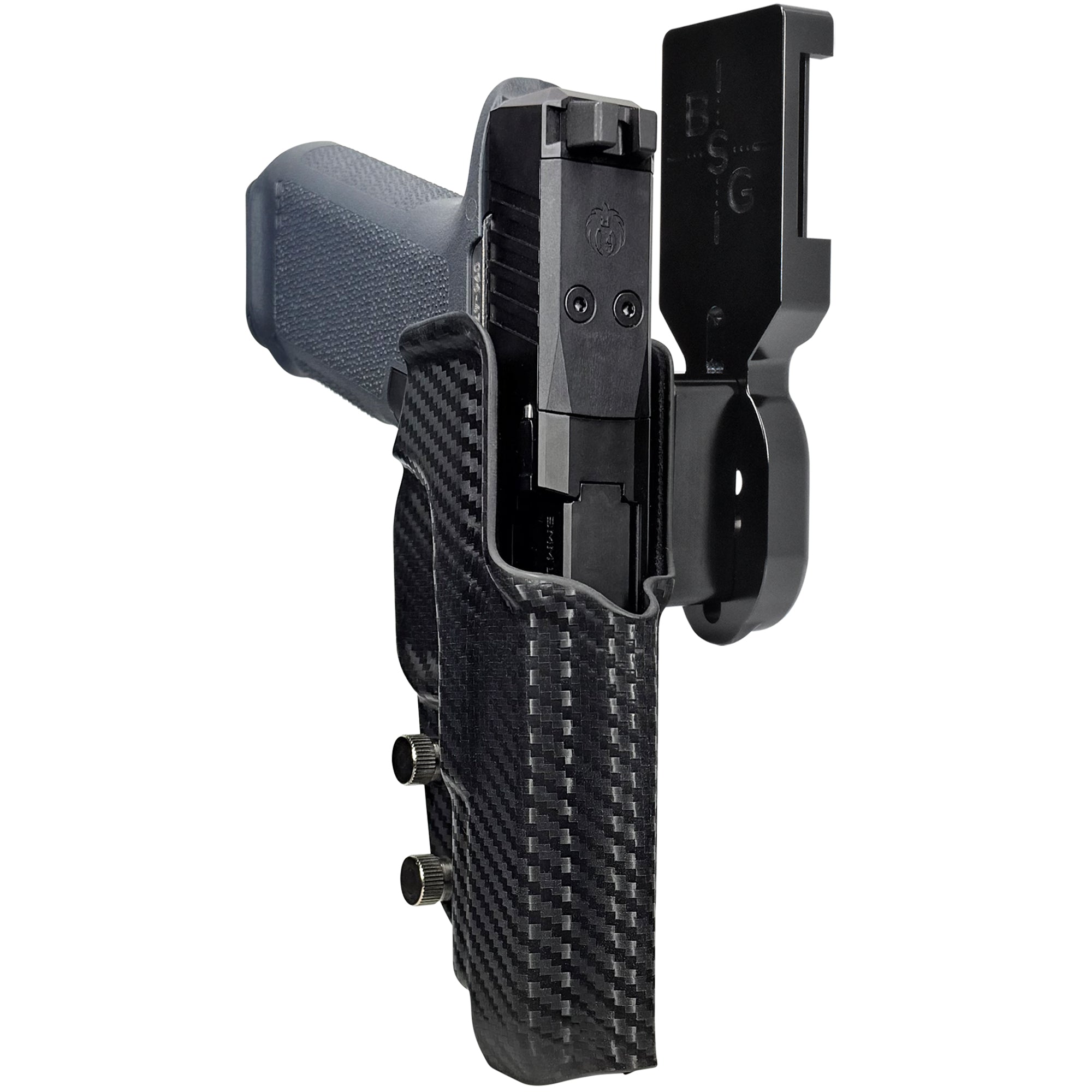 Ruger RXM 4.5'' Pro Heavy Duty Competition Holster in Black / Carbon Fiber