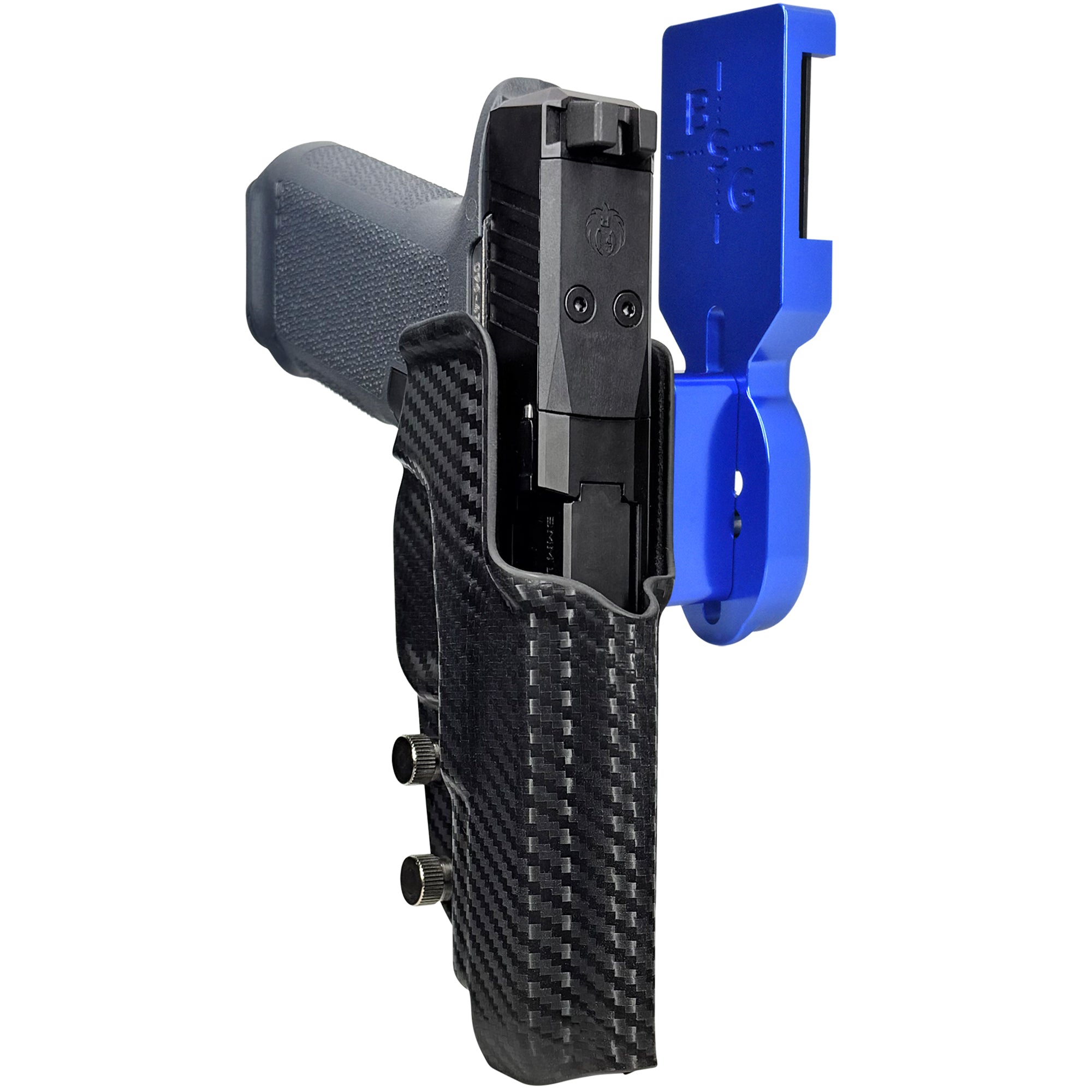 Ruger RXM 4.5'' Pro Heavy Duty Competition Holster in Blue / Carbon Fiber