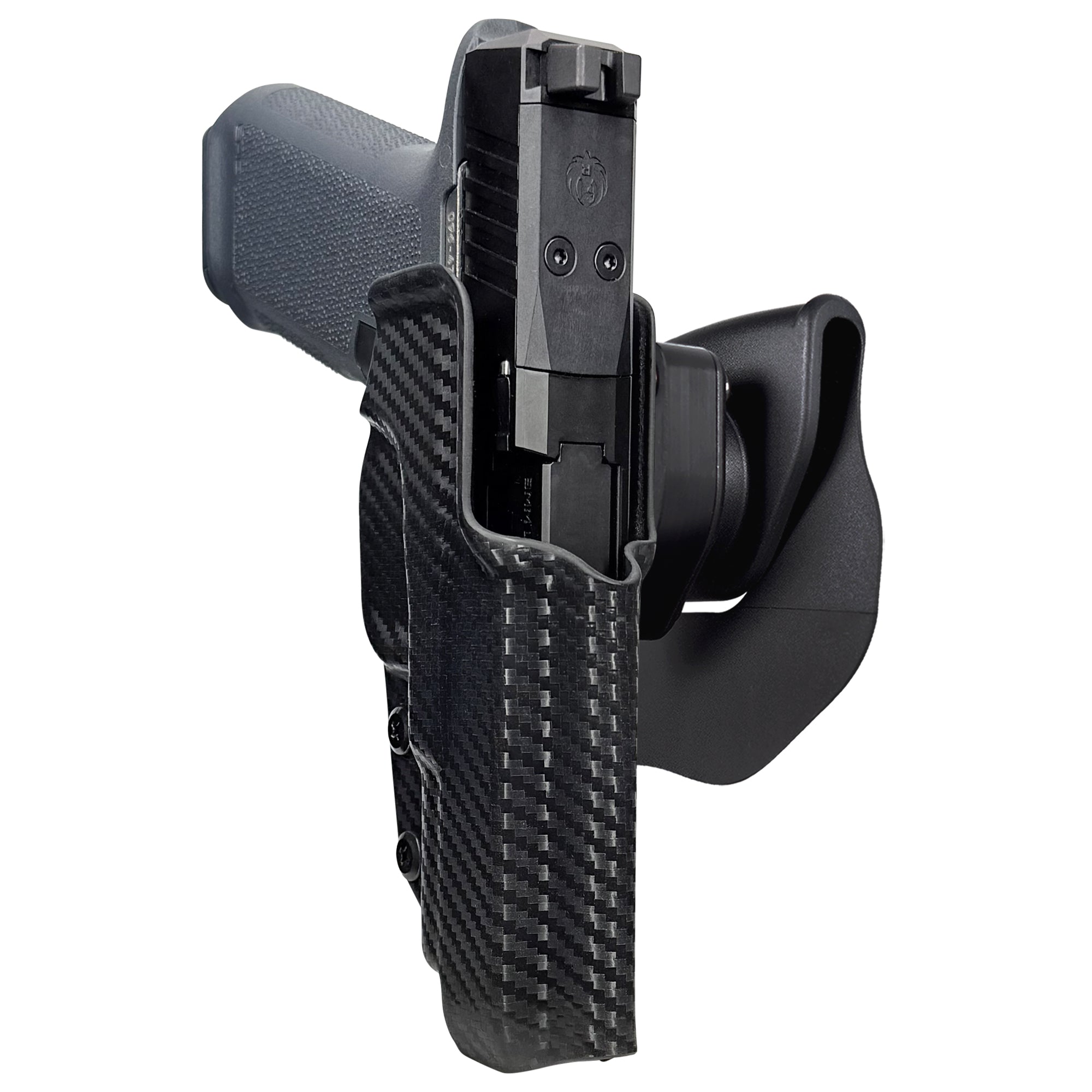 Ruger RXM 4.5'' OWB Quick Release Paddle Holster in Carbon Fiber