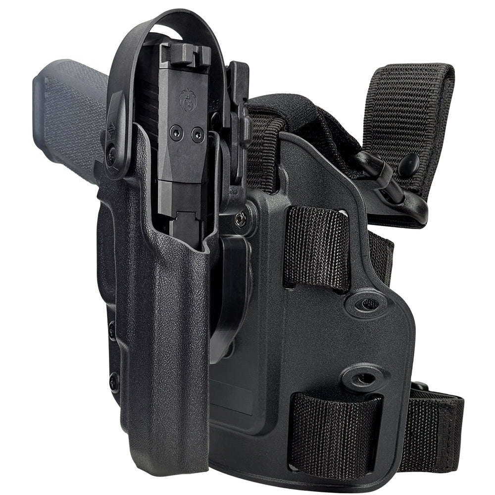 Level II Duty Drop Leg Holster for Ruger RXM 4.5''
