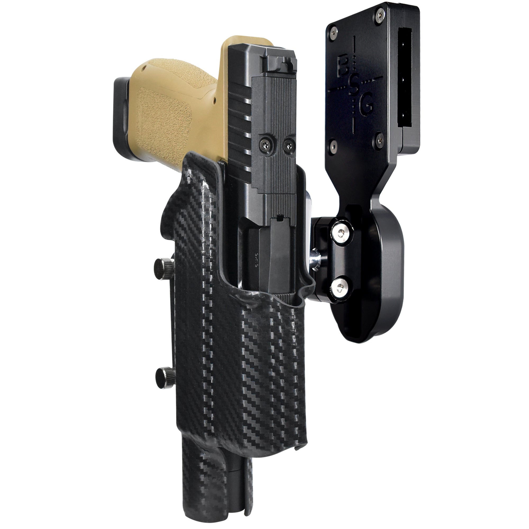 Rost Martin RM1C w/ SureFire X300U-A Pro Ball Joint Competition Holster in Carbon Fiber