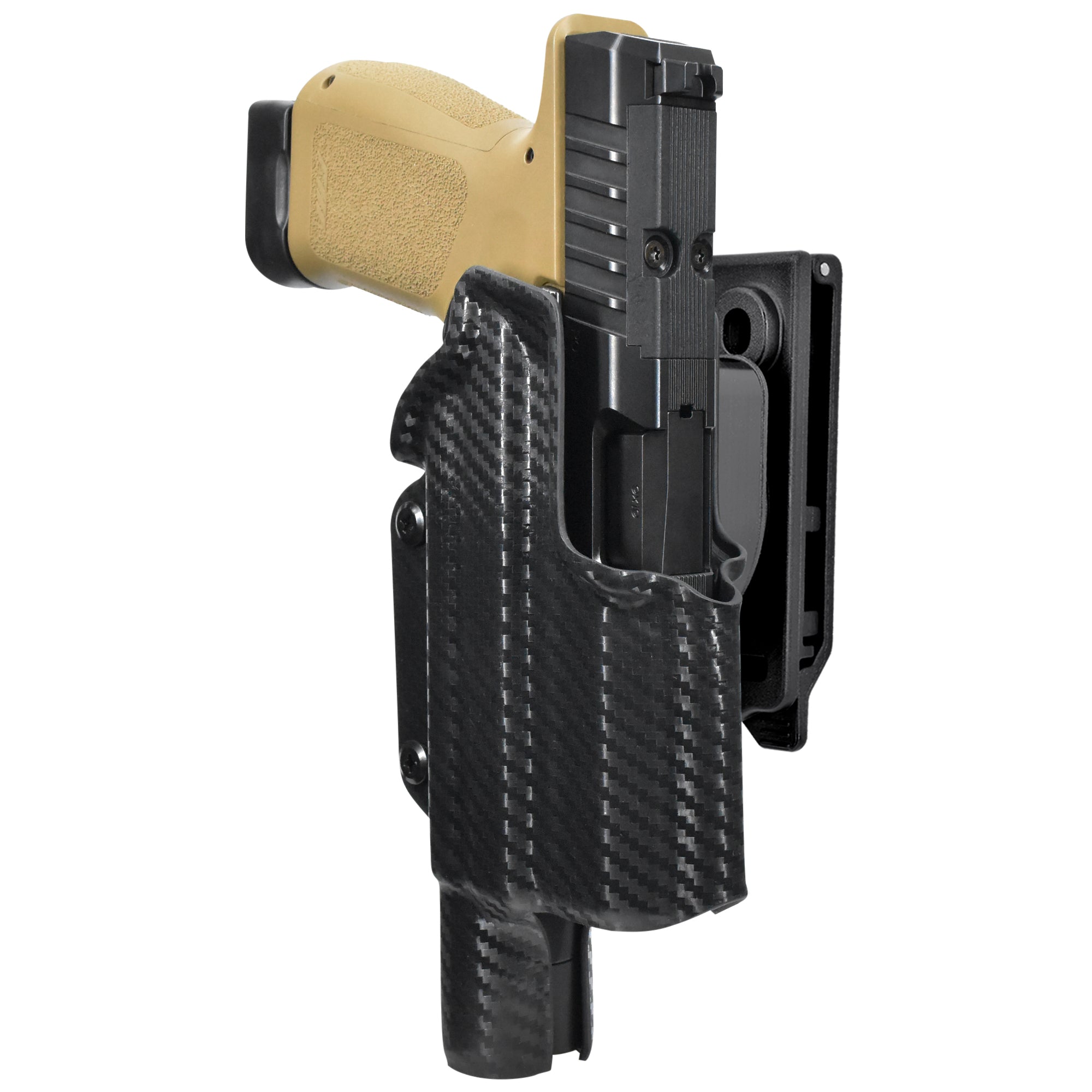 Rost Martin RM1C w/ SureFire X300U-A Quick Release IDPA Holster in Carbon Fiber