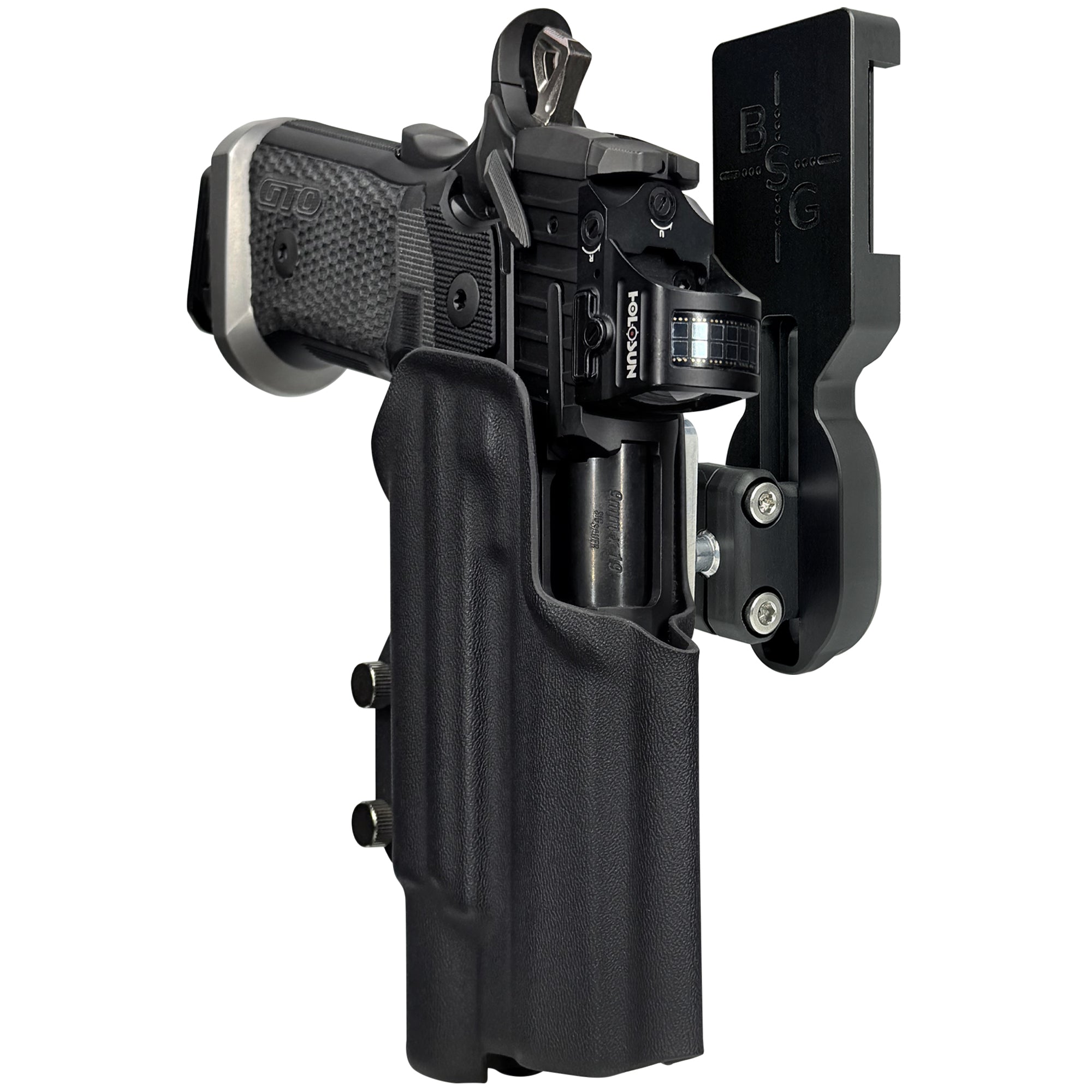 Sig P211 w X300U-A Pro Ball Joint Competition Holster in Black