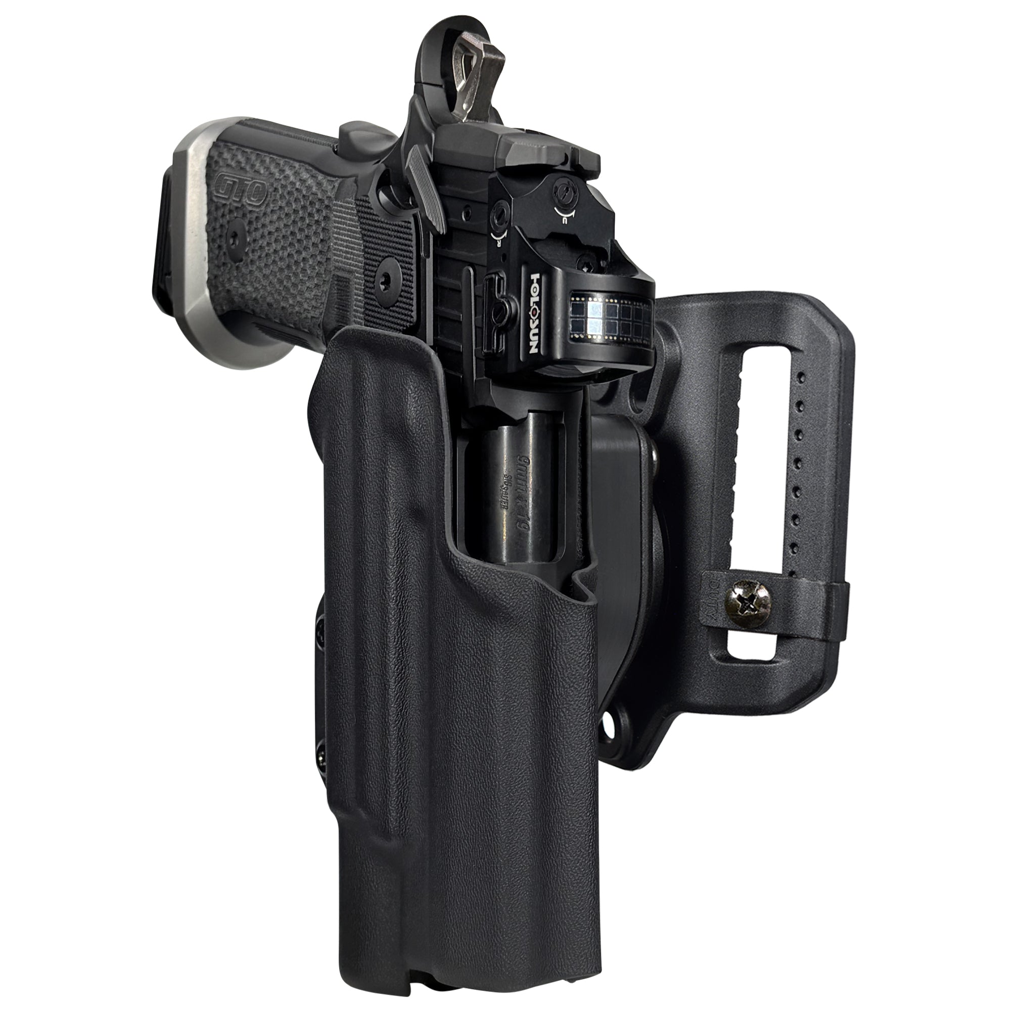 Sig P211 w X300U-A Quick Release Belt Loop Holster in Black