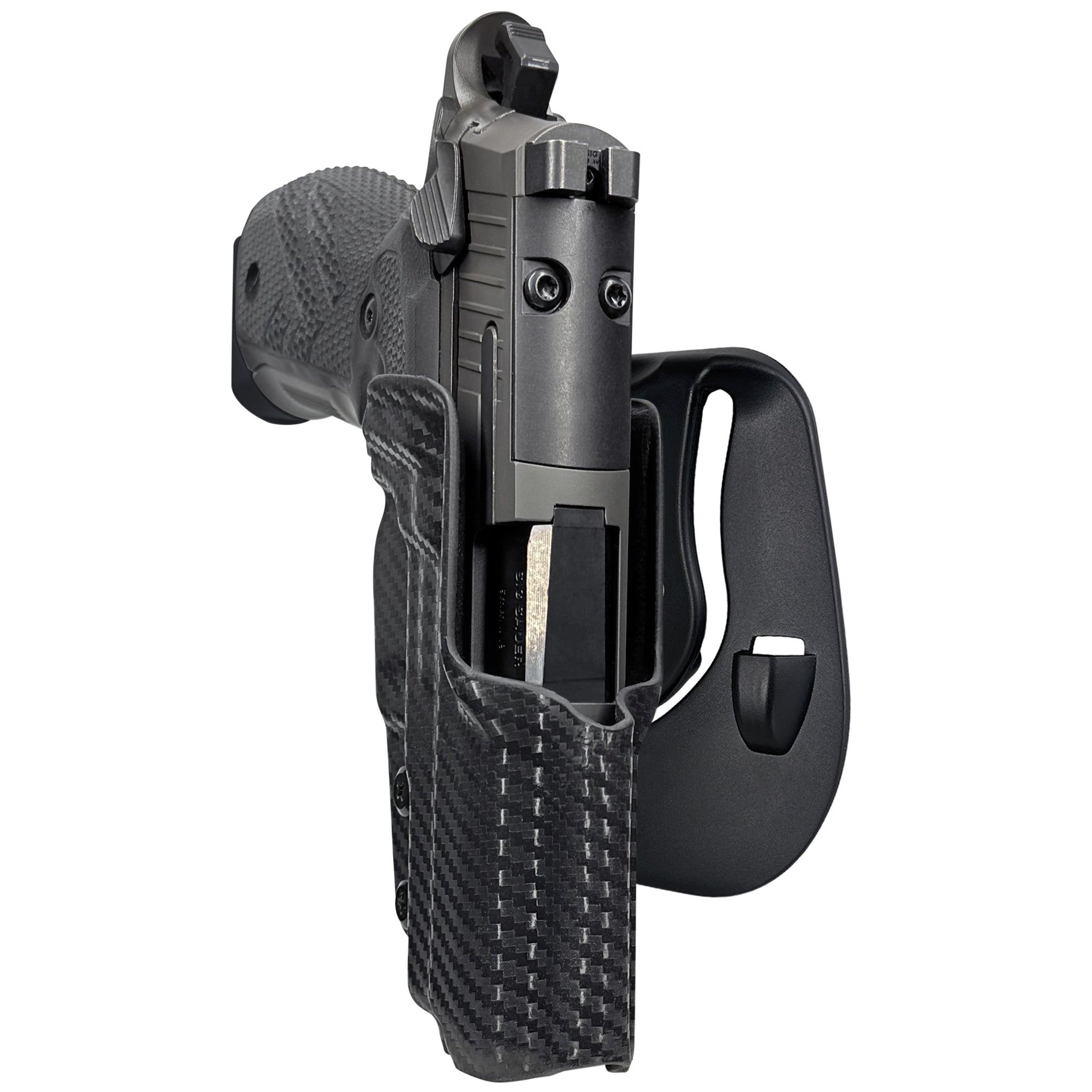 Sig P226 XCarry Legion OWB Paddle Holster in Carbon Fiber