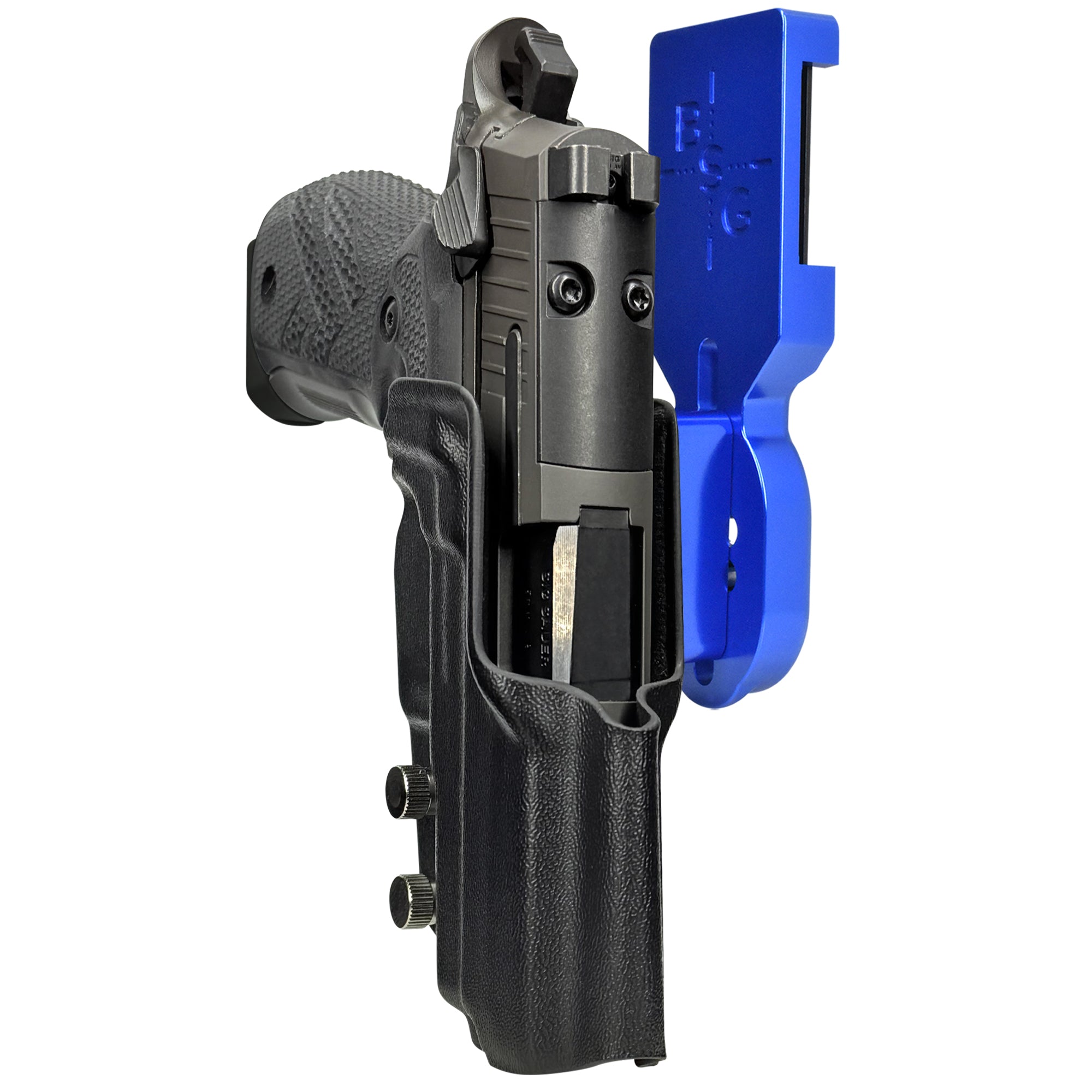 Sig P226 XCarry Legion Pro Heavy Duty Competition Holster in Blue / Black