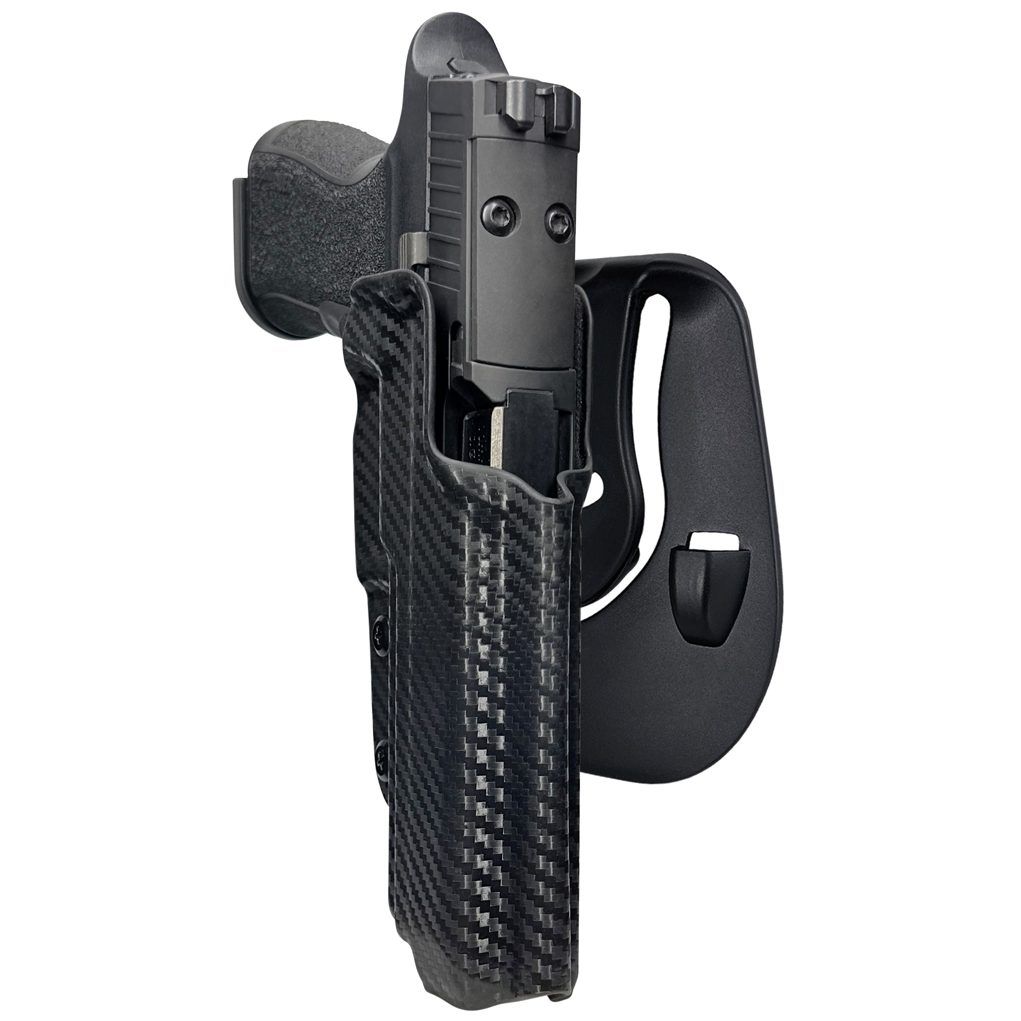Sig P320 XTEN OWB Paddle Holster in Carbon Fiber