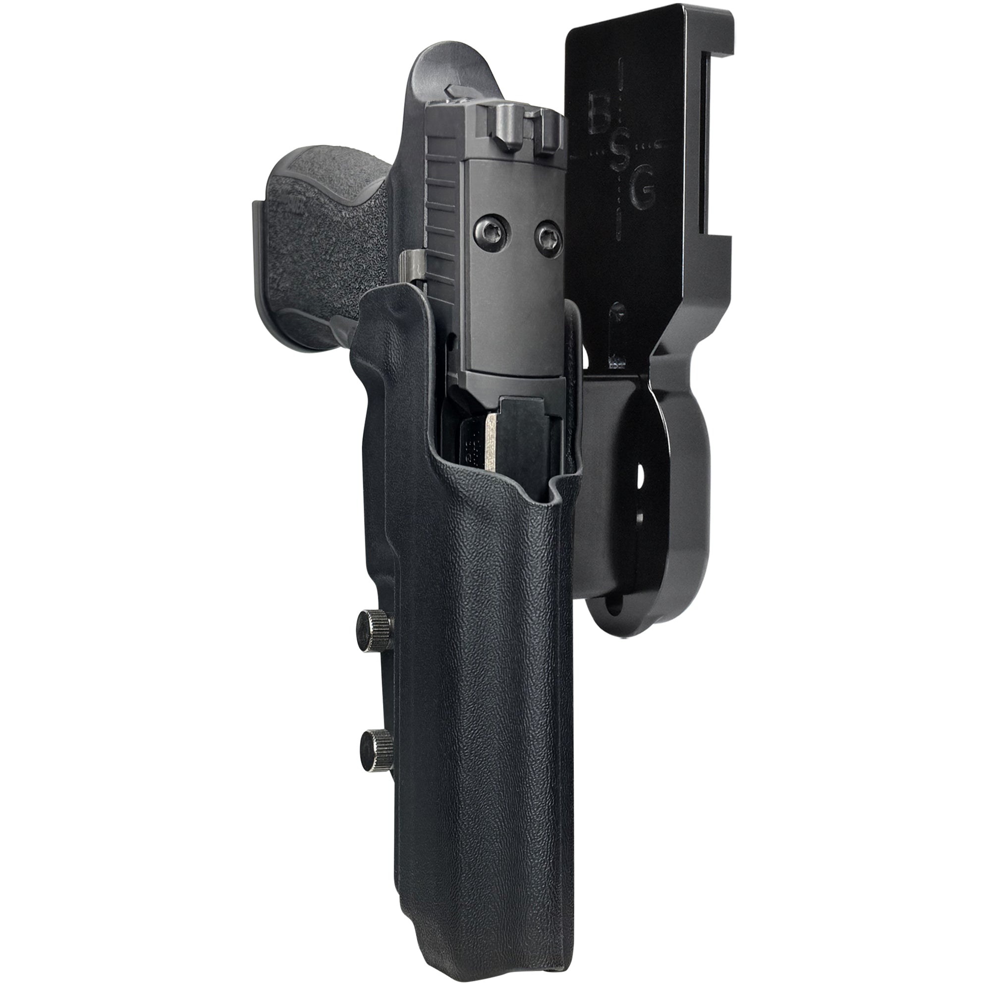 Sig P320 XTEN Pro Heavy Duty Competition Holster in Black / Black