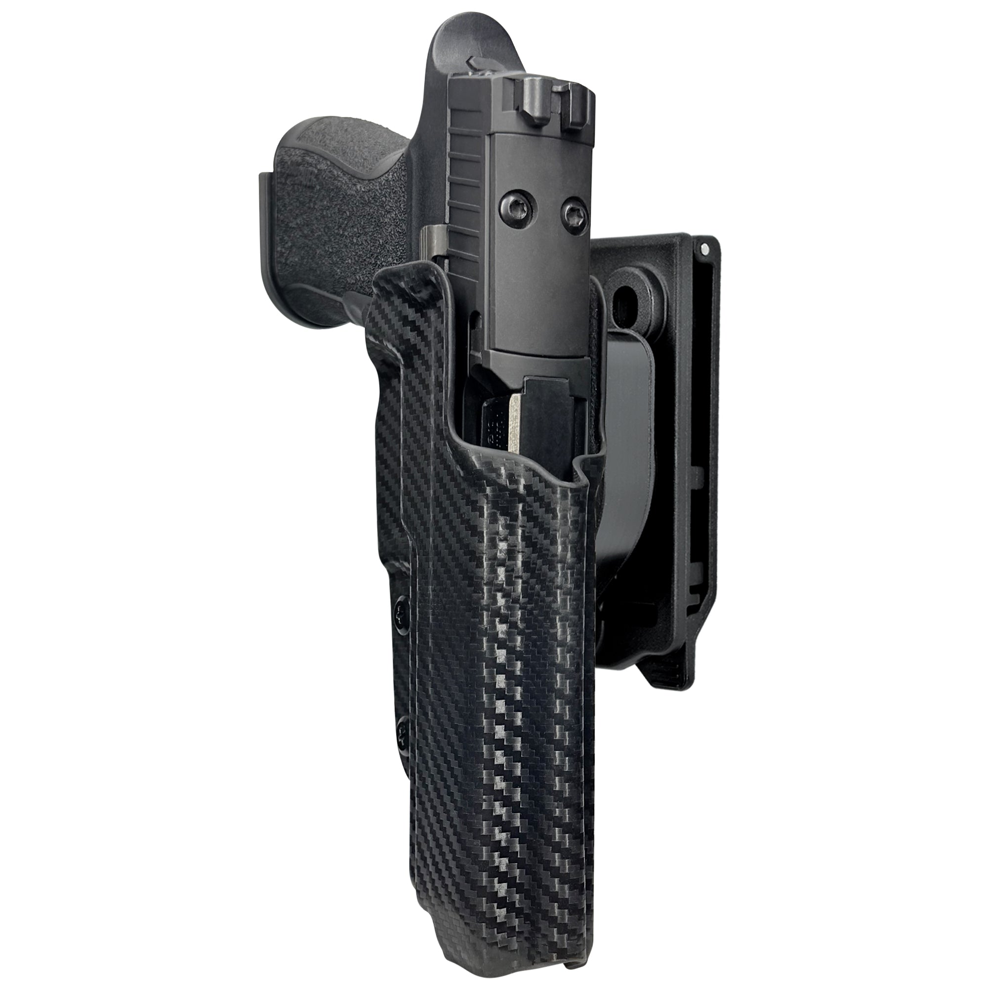 Sig P320 XTEN Quick Release IDPA Holster in Carbon Fiber
