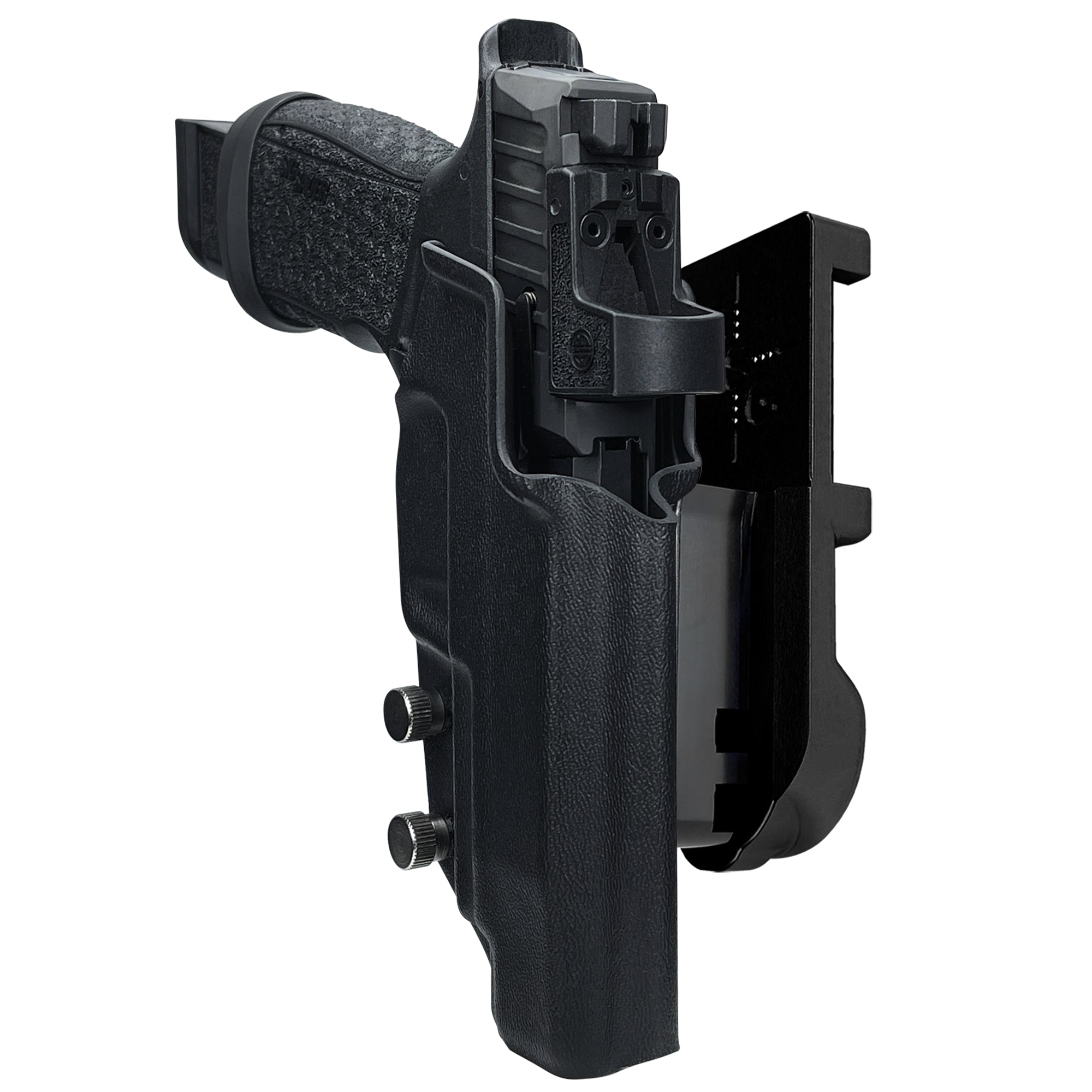 Sig Sauer P365 FUSE IPSC/USPA Quick Mount Holster with Black Belt Attachment, Black Holster Shell