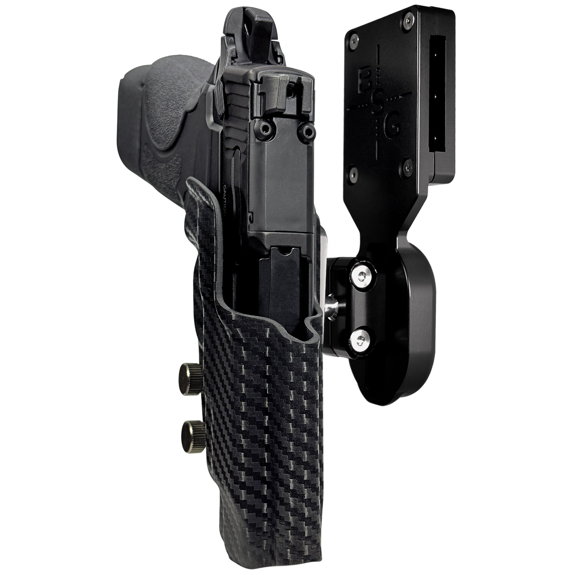S&W CSX E-Series 3.6in Pro Ball Joint Competition Holster in Carbon Fiber