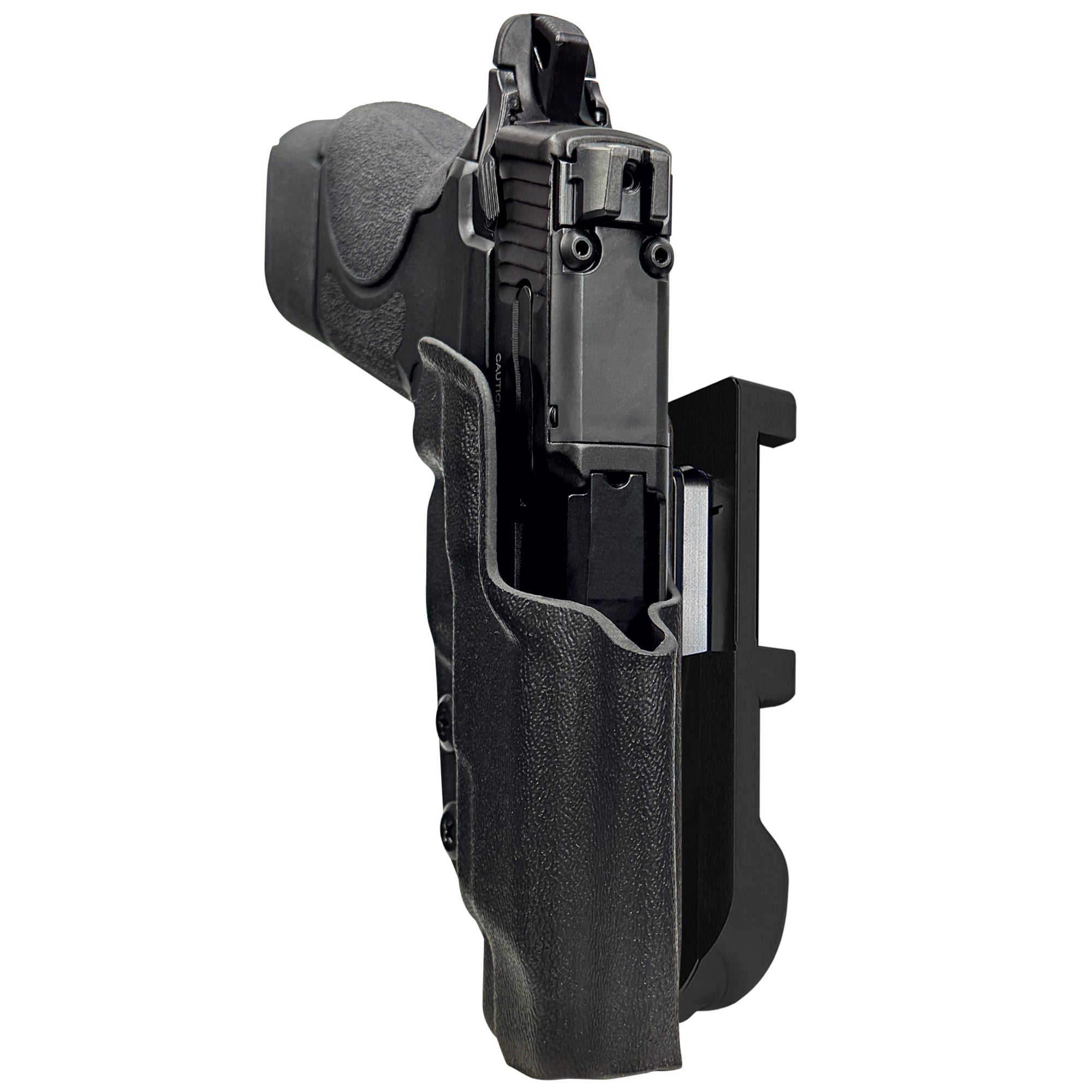 S&W CSX E-Series 3.6'' IDPA Quick Mount Holster with Black Belt Attachment, Black Holster Shell