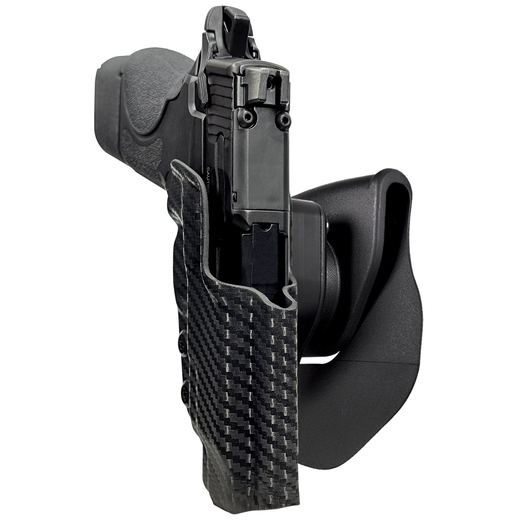 S&W CSX E-Series 3.6in OWB Quick Release Paddle Holster in Carbon Fiber