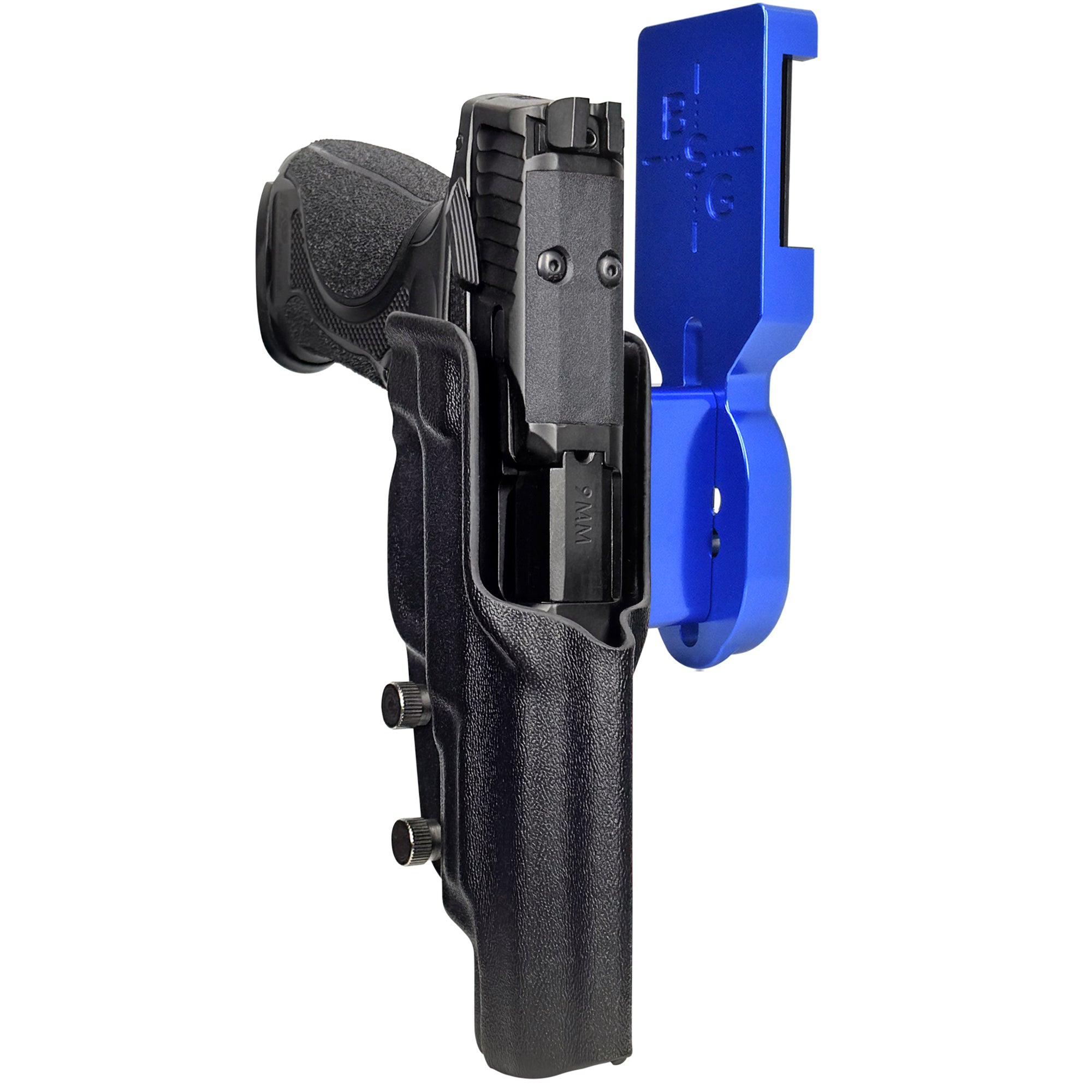 S&W M&P9 M2.0 Metal HD Pro Heavy Duty Competition Holster in Blue / Black
