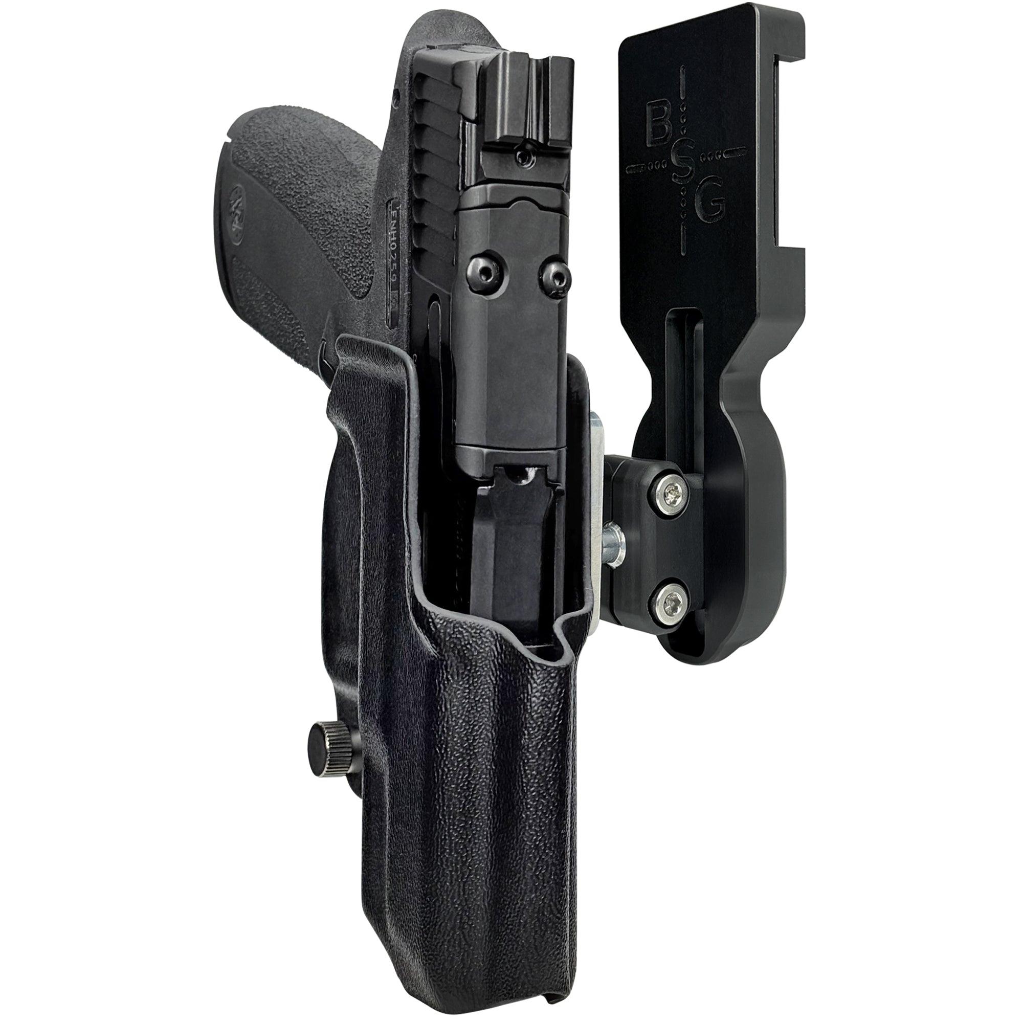 S&W M&P Shield X Pro Ball Joint Competition Holster in Black
