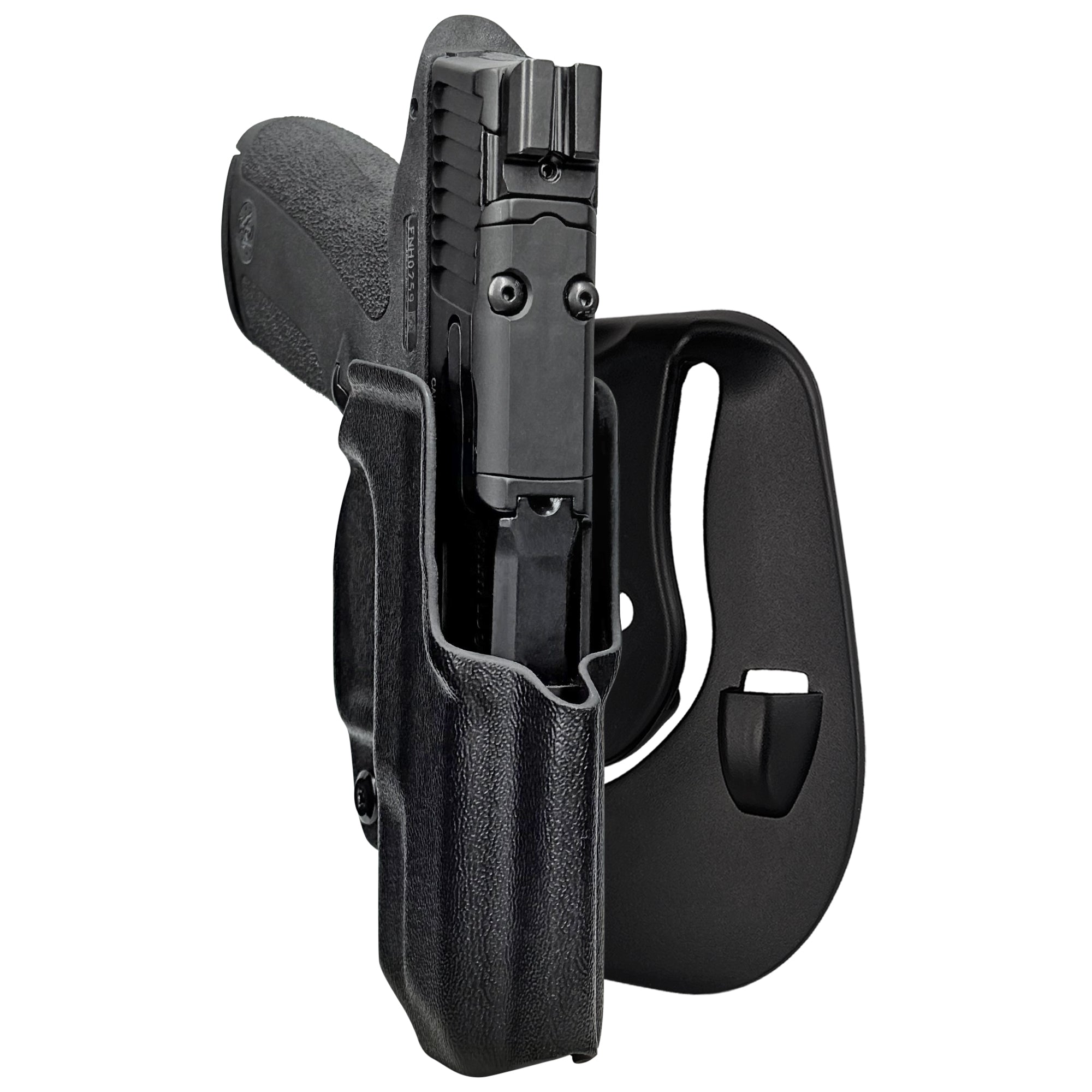 S&W M&P Shield X OWB Paddle Holster in Black