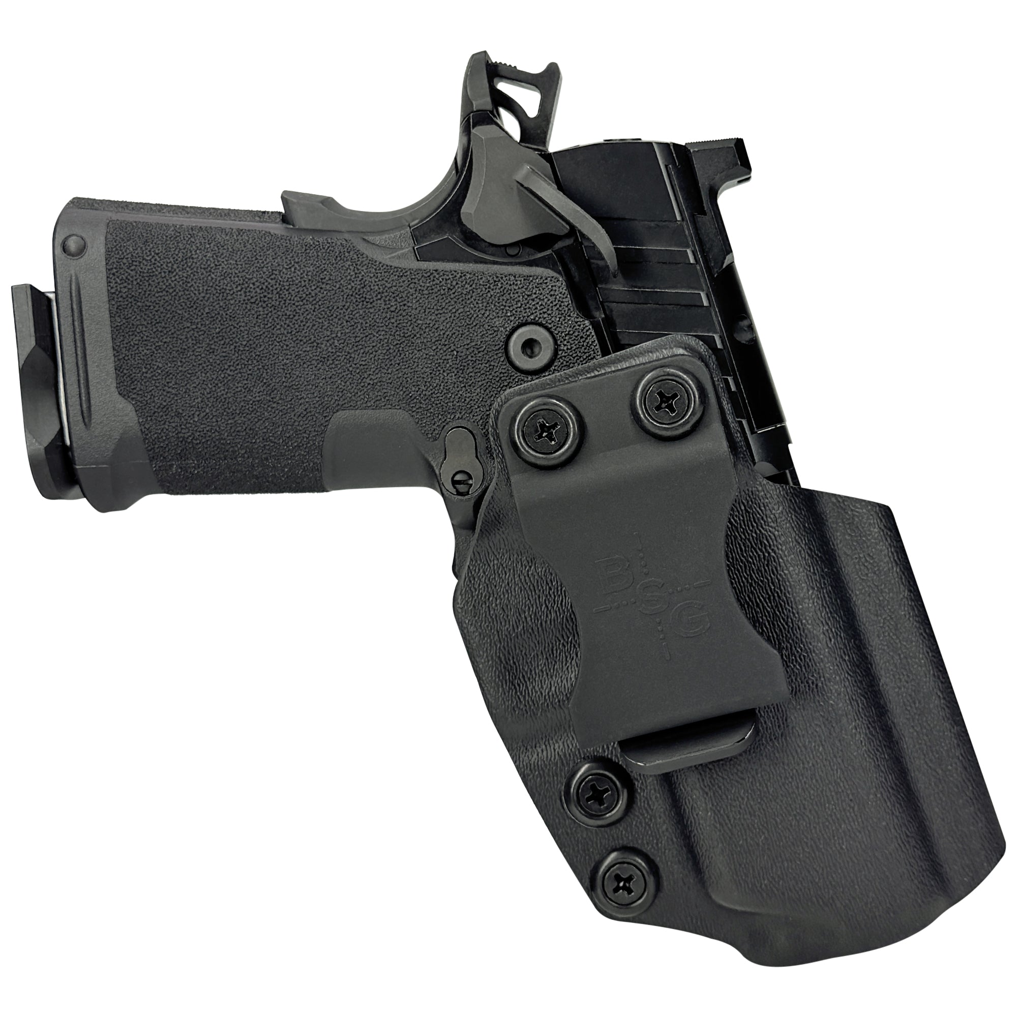 Springfield Prodigy 3.5in Inside the Waistband Holster in Black - Front