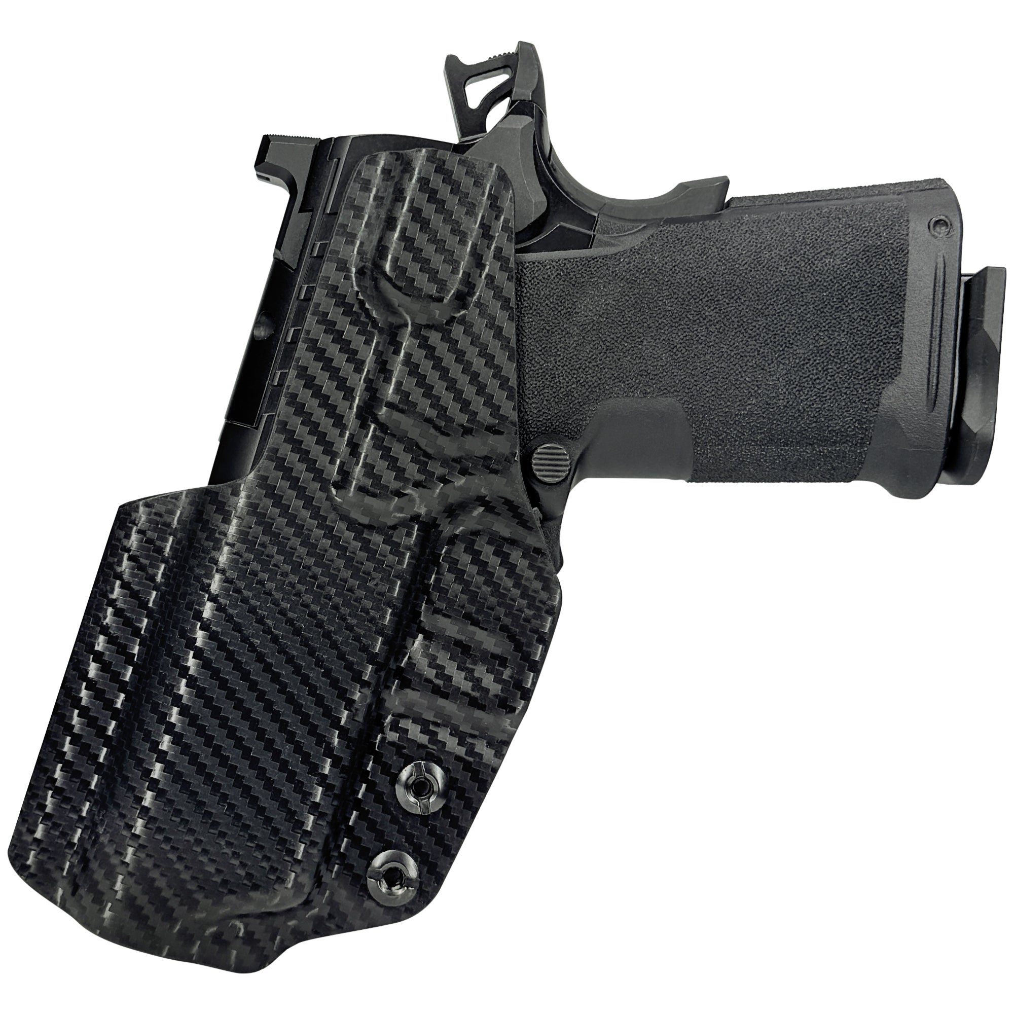 Springfield Prodigy 3.5in Inside the Waistband Holster in Carbon Fiber - Rear