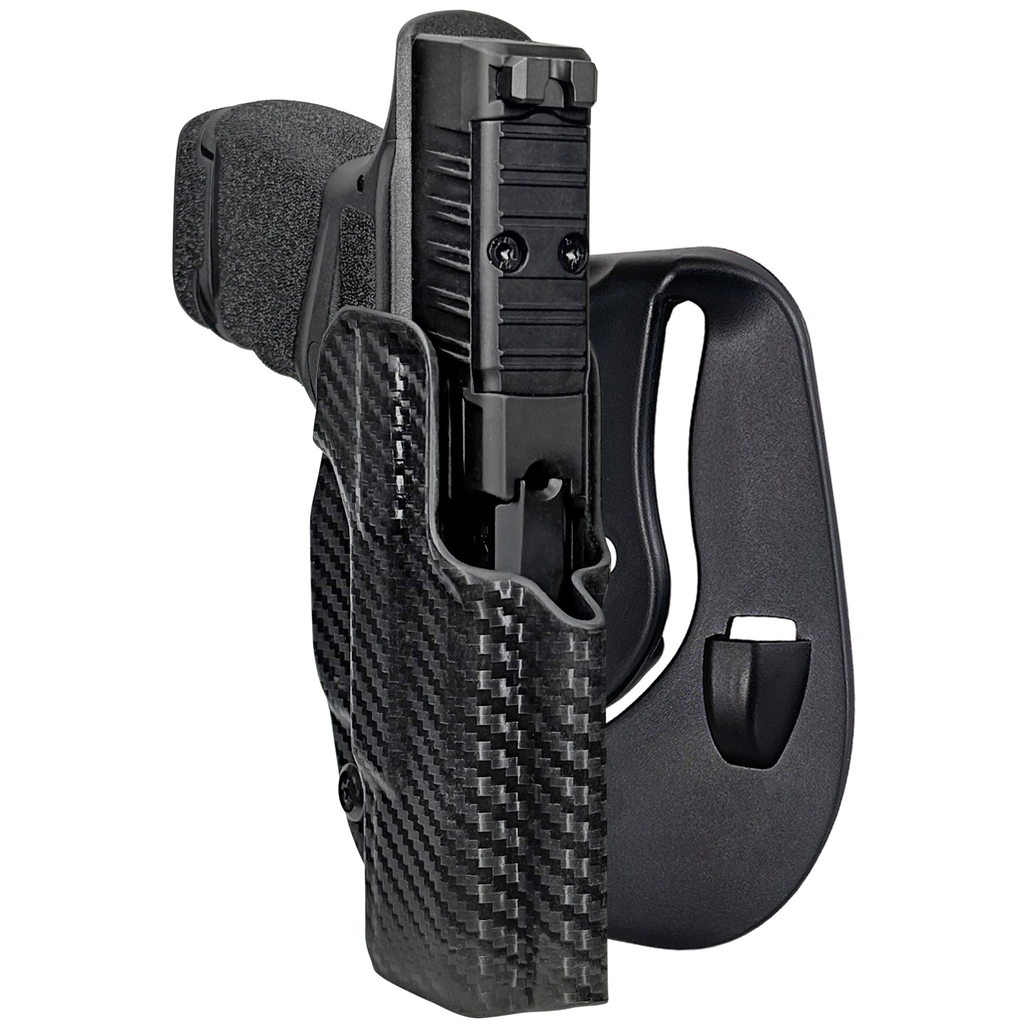 SA Hellcat .380 OWB Paddle Holster in Carbon Fiber