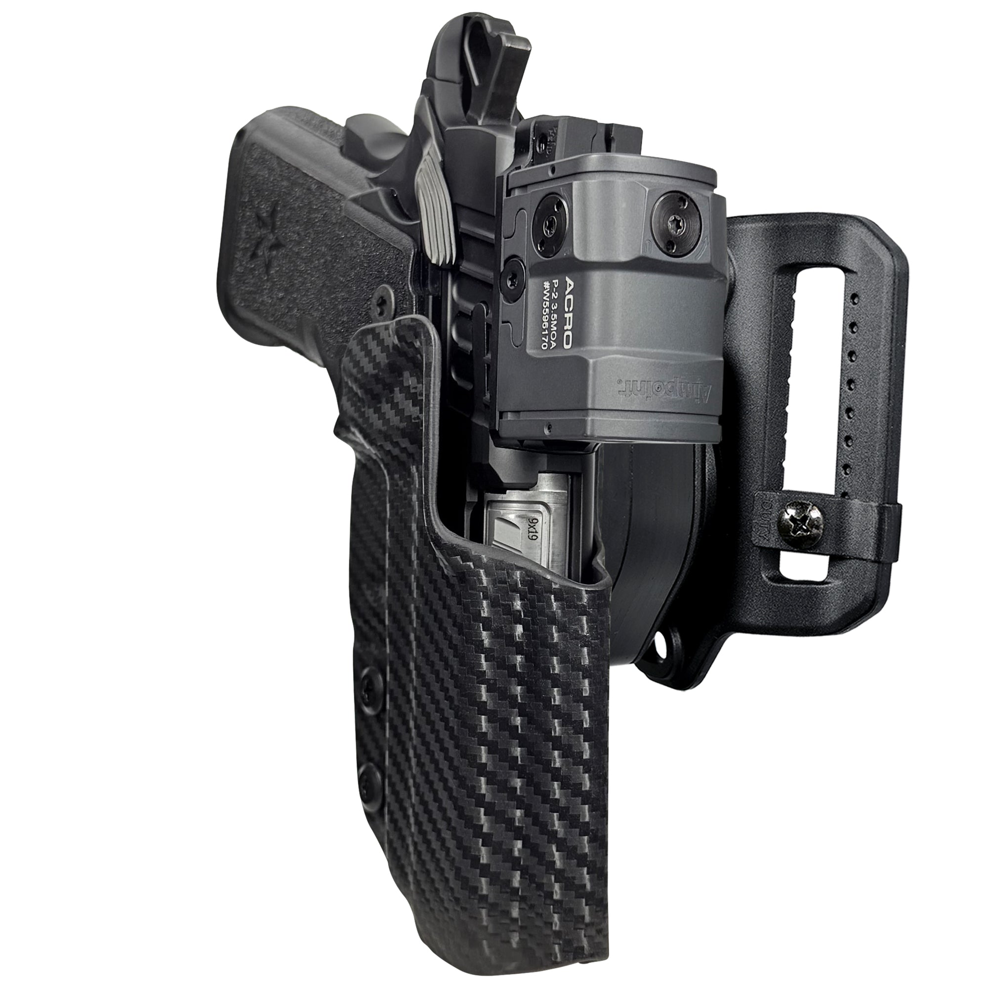 Staccato CS 2024 Quick Release Belt Loop Holster in Carbon Fiber