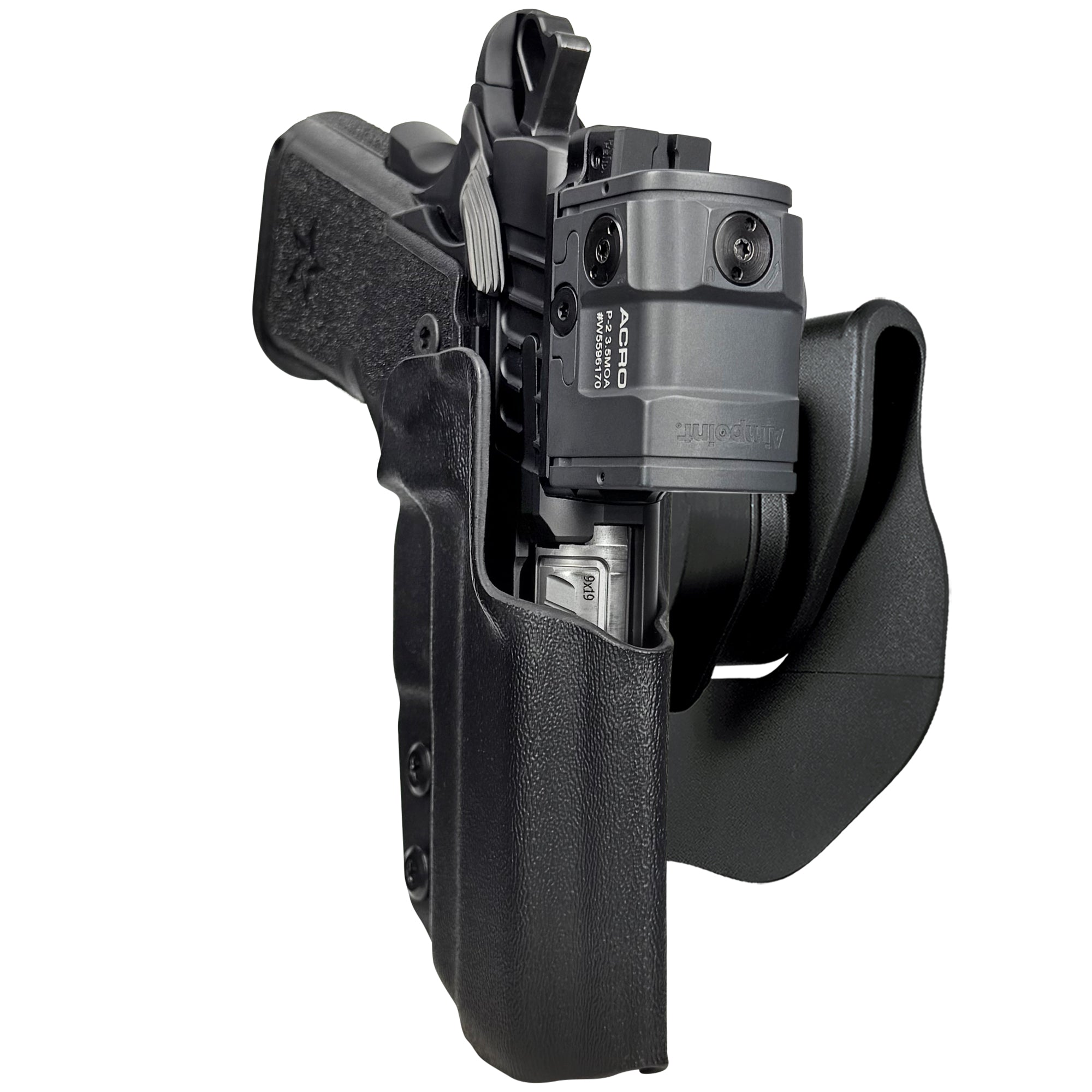 Staccato CS 2024 OWB Quick Release Paddle Holster in Black