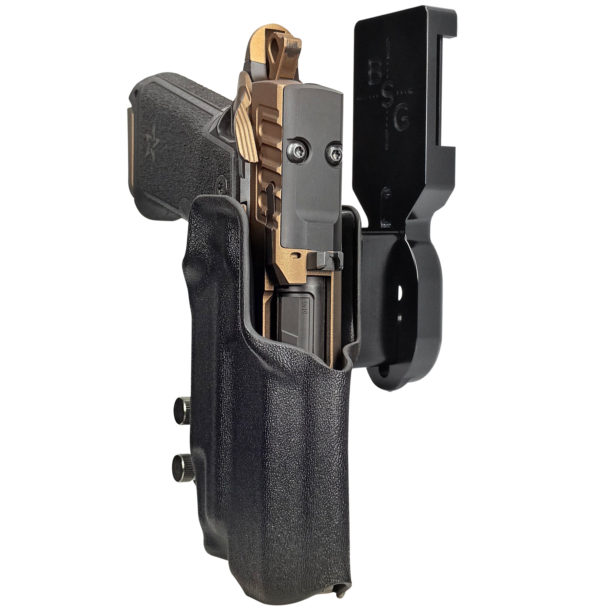 Staccato HD P4 TLR7X Pro Heavy Duty Competition Holster in Black / Black