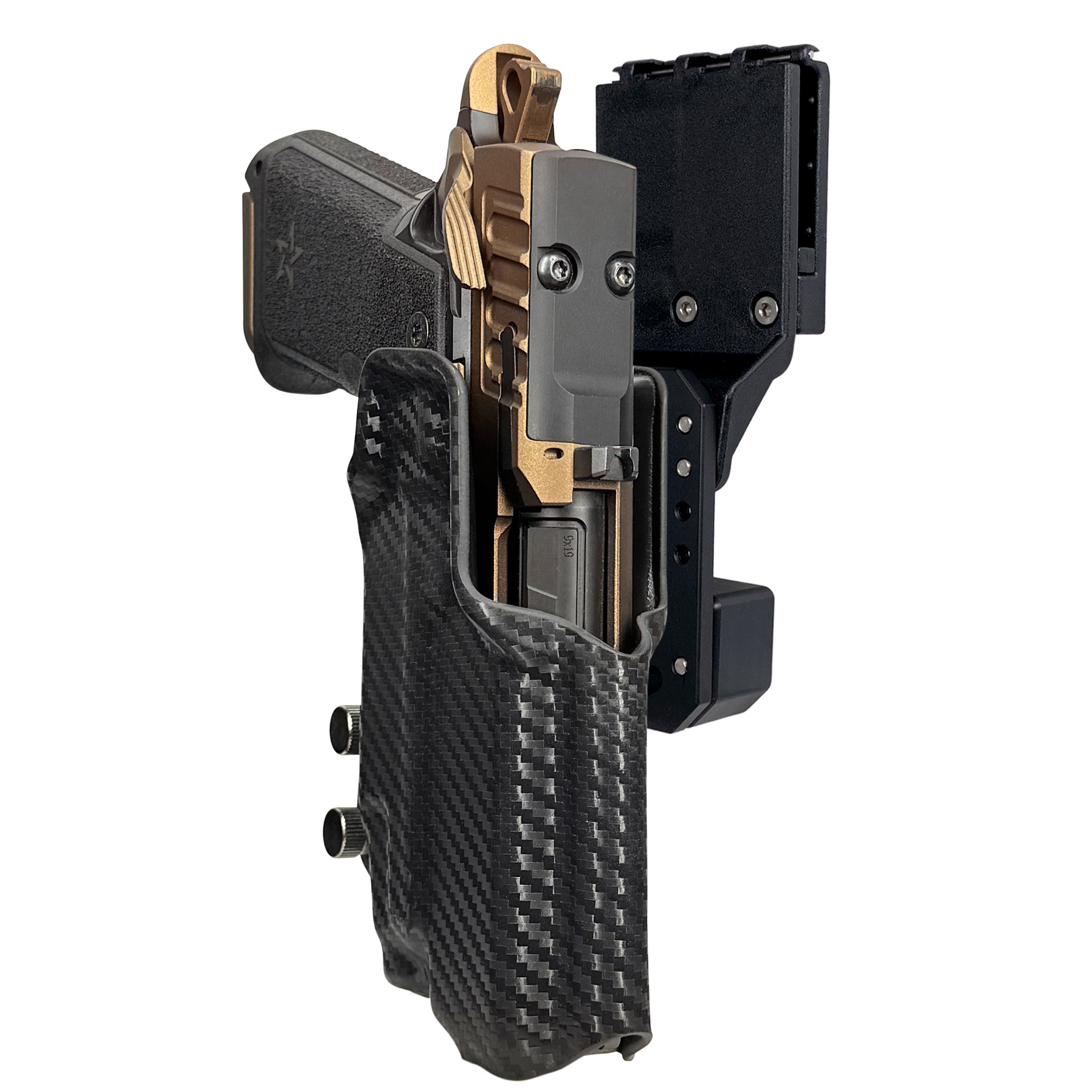 Staccato HD P4 TLR7X Pro Competition Holster in Carbon Fiber