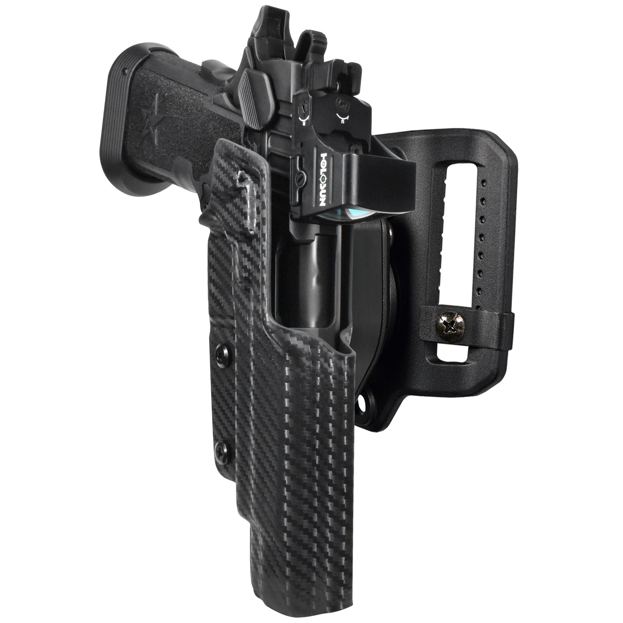 Staccato XL Quick Release Belt Loop Holster in Carbon Fiber