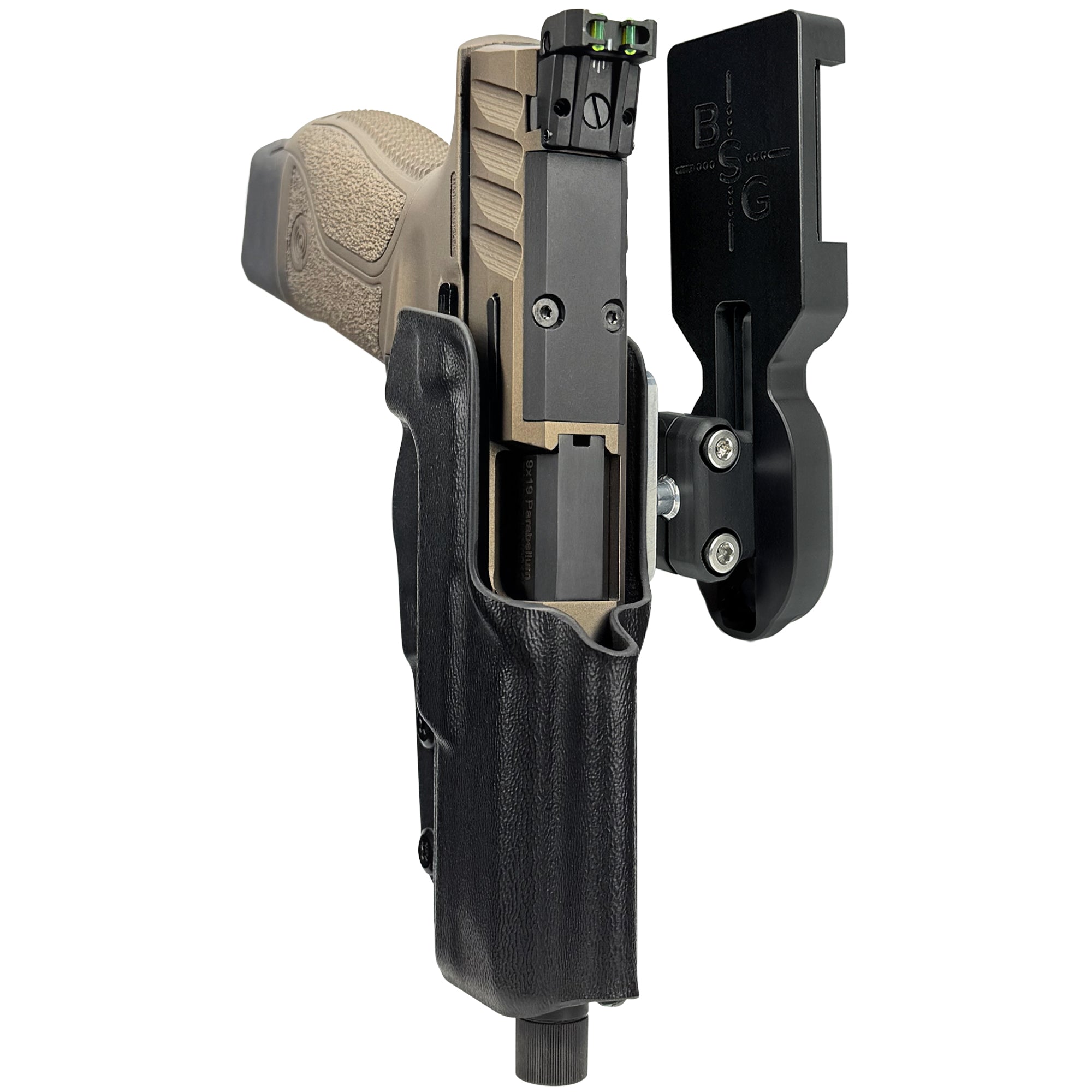 Stoeger STR-9 Combat SX Pro Ball Joint Competition Holster in Black