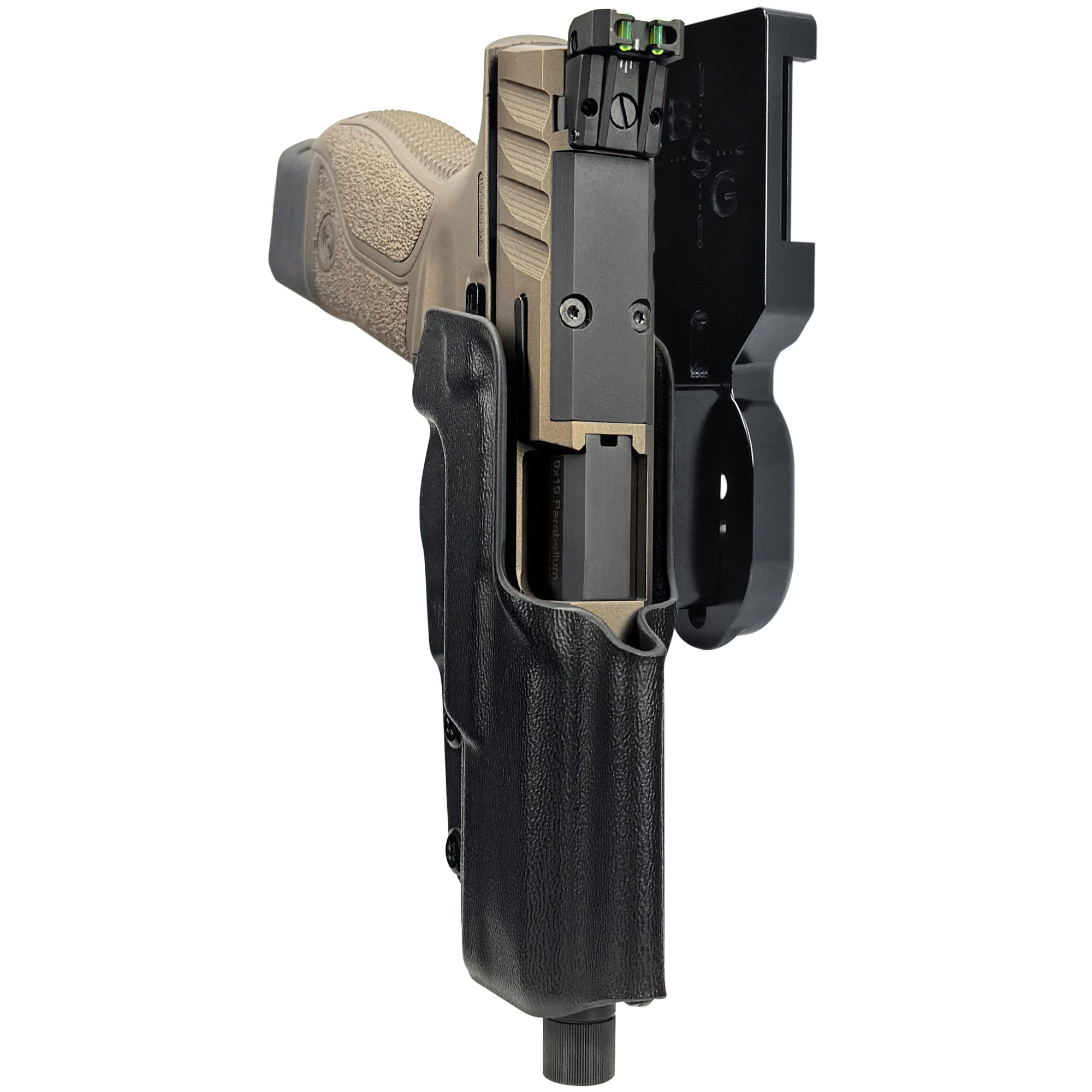 Stoeger STR-9 Combat SX Pro Heavy Duty Competition Holster in Black / Black