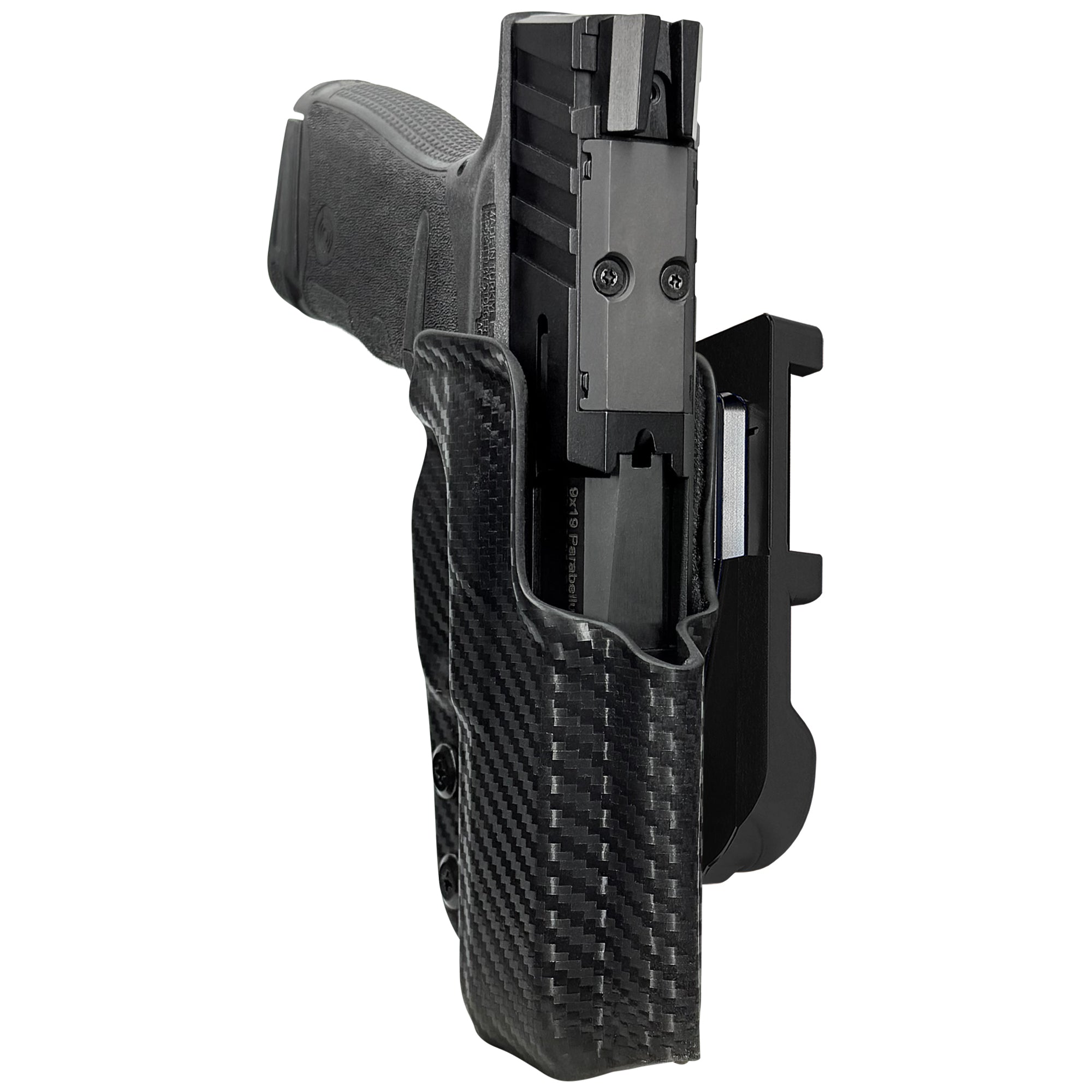 Stoeger STR-9 ThinLine IDPA Quick Mount Holster with Black Belt Attachment, Carbon Fiber Holster Shell