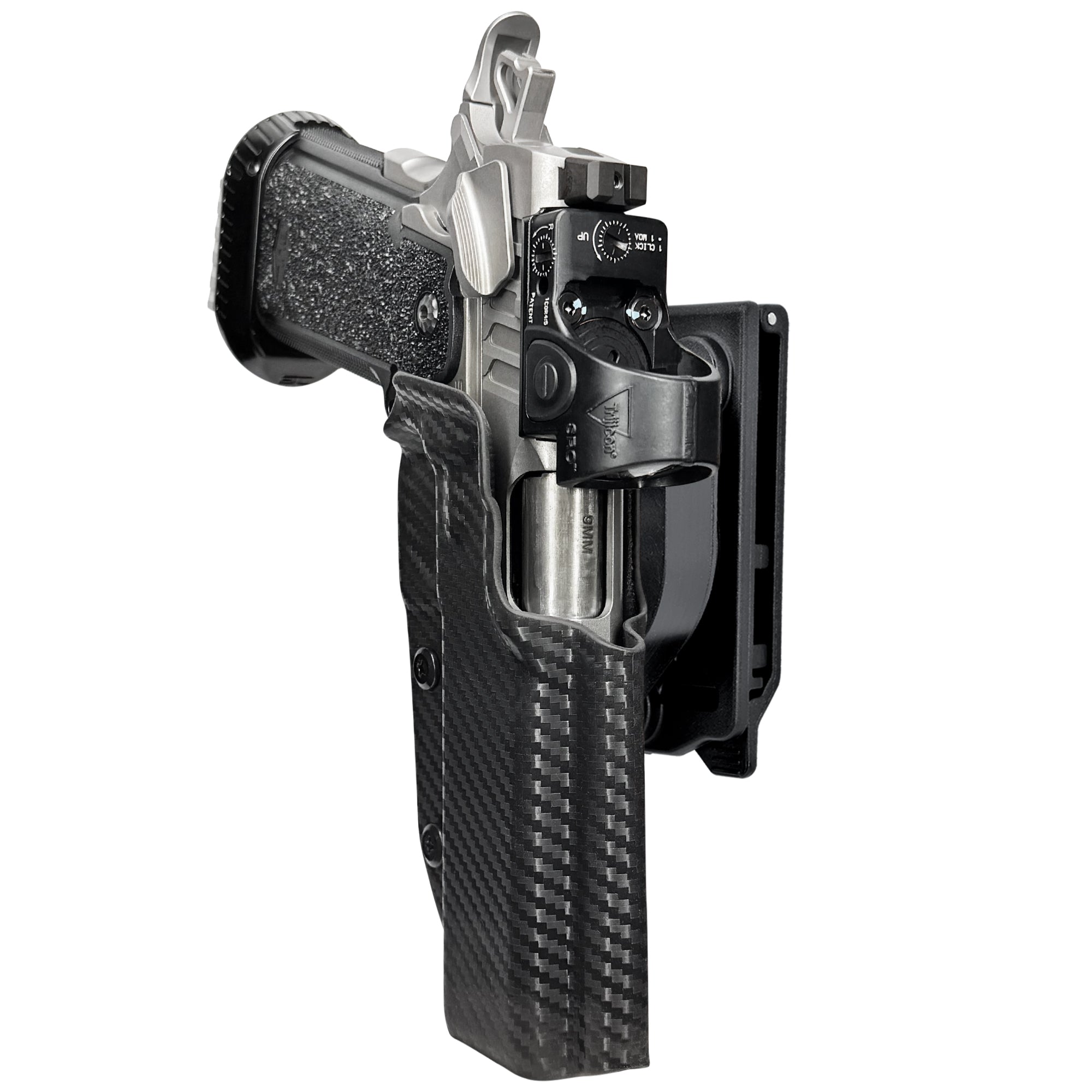 Bul Armory TAC PRO/COMP Quick Release IDPA Holster in Carbon Fiber