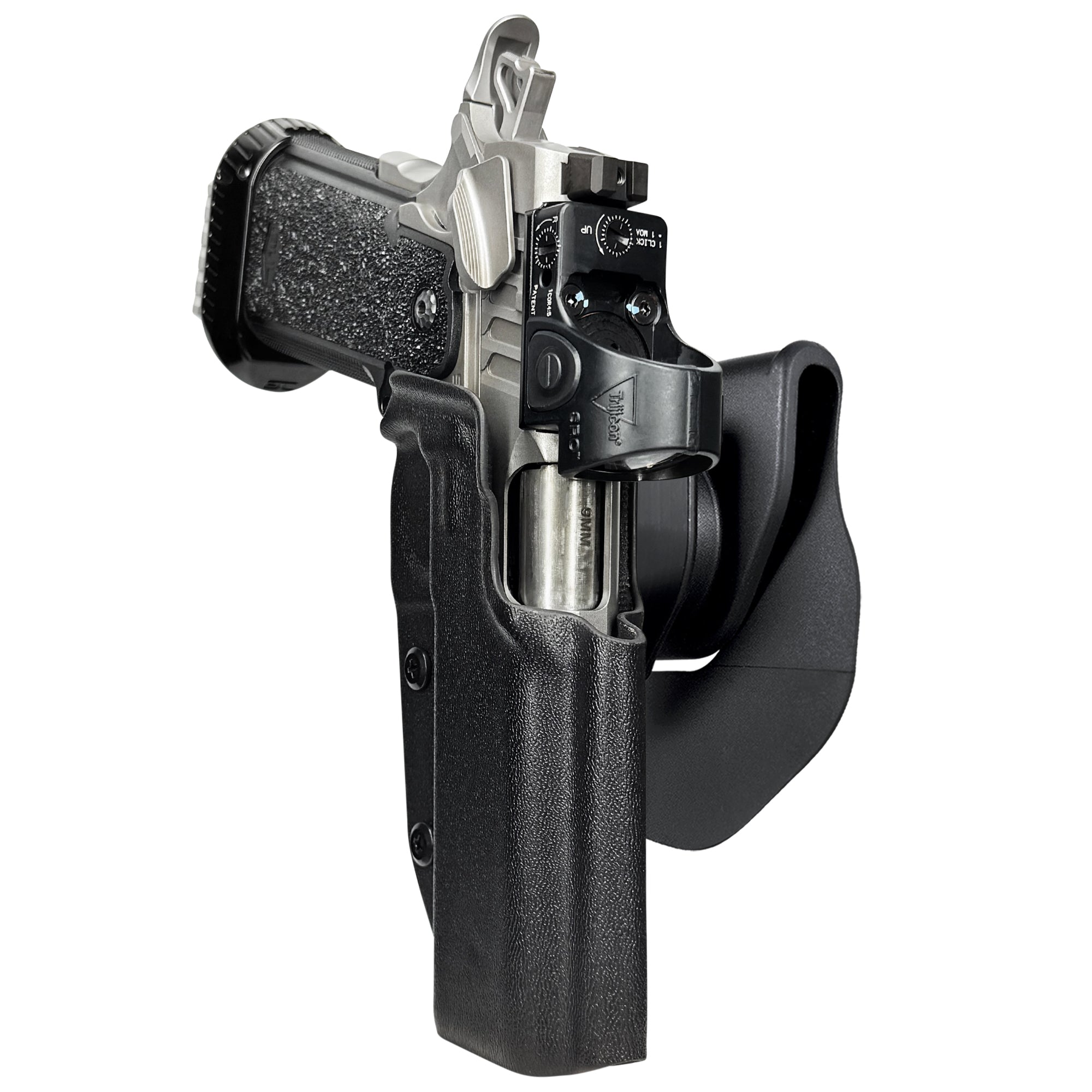 Bul Armory TAC PRO/COMP OWB Quick Release Paddle Holster in Black