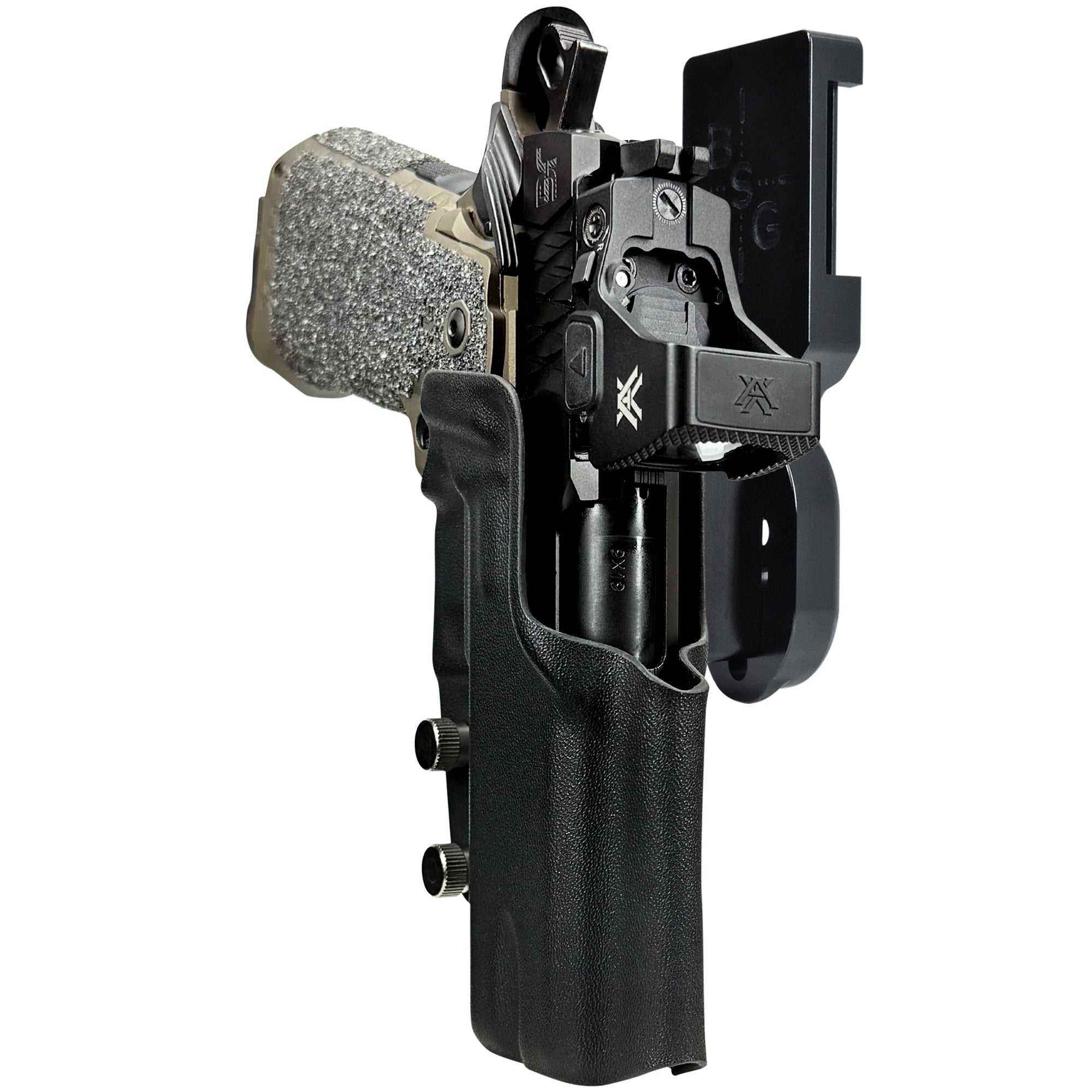 Jacob Grey HEX Pro Heavy Duty Competition Holster in Black / Black