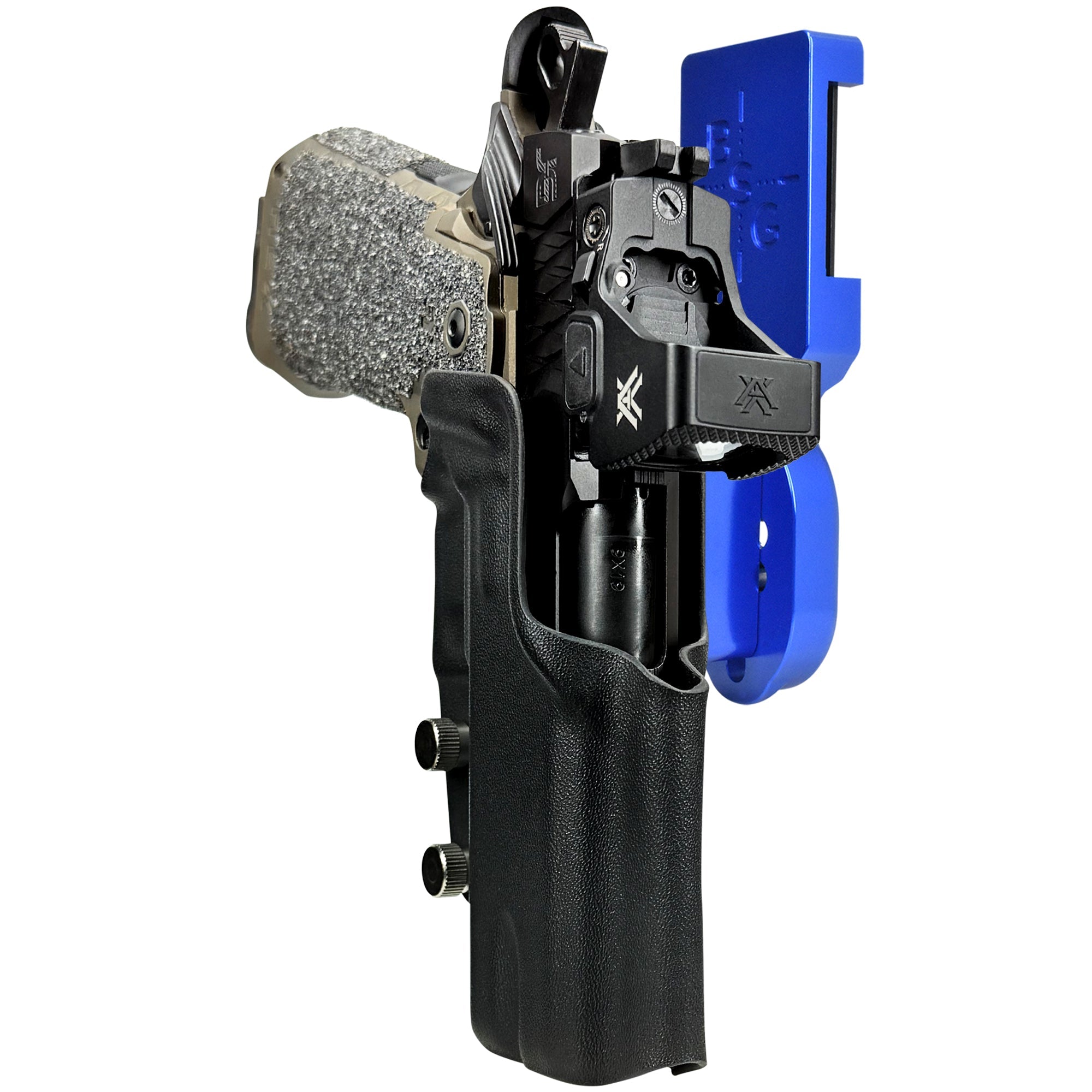 Jacob Grey HEX Pro Heavy Duty Competition Holster in Blue / Black