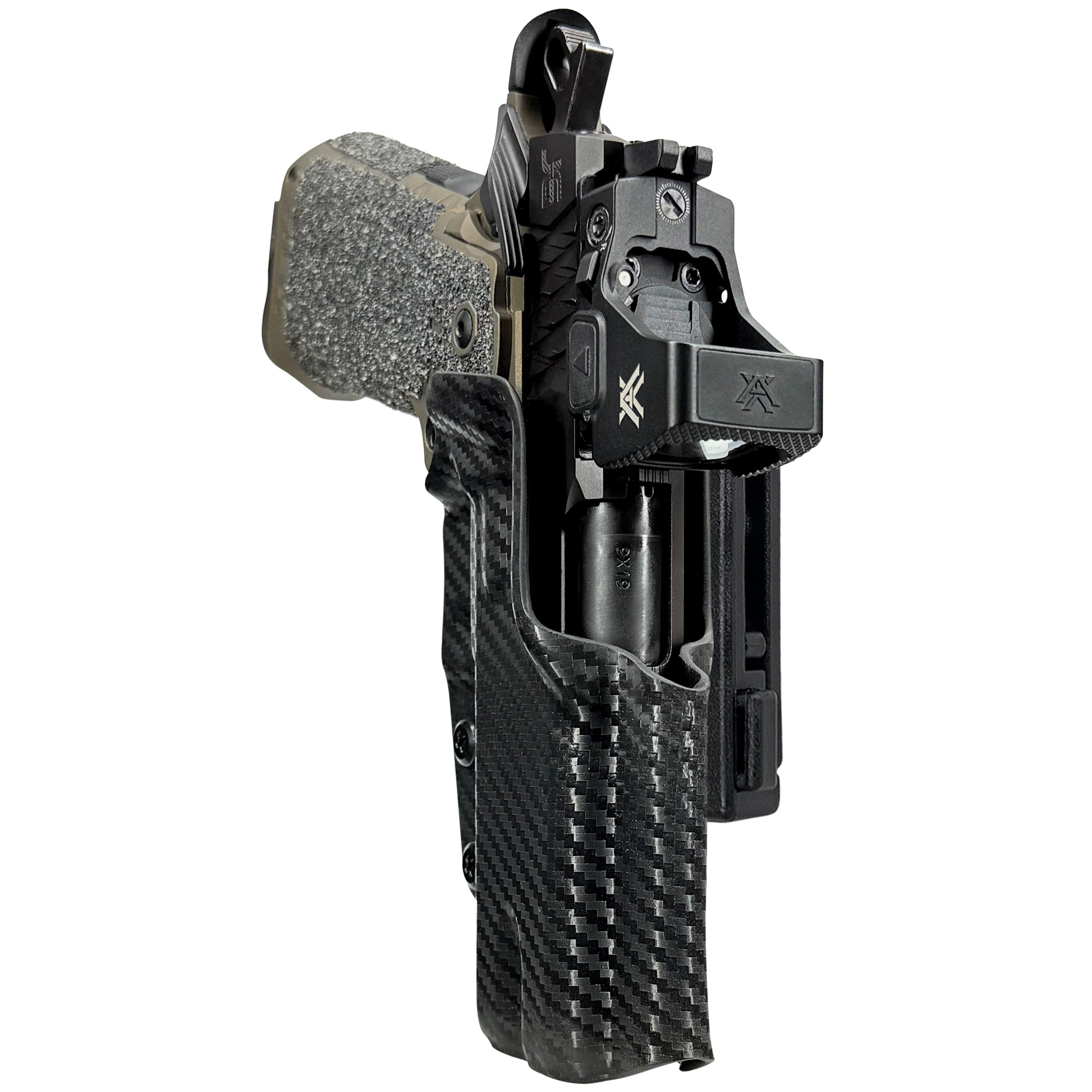 Jacob Grey HEX Pro IDPA Competition Holster in Carbon Fiber