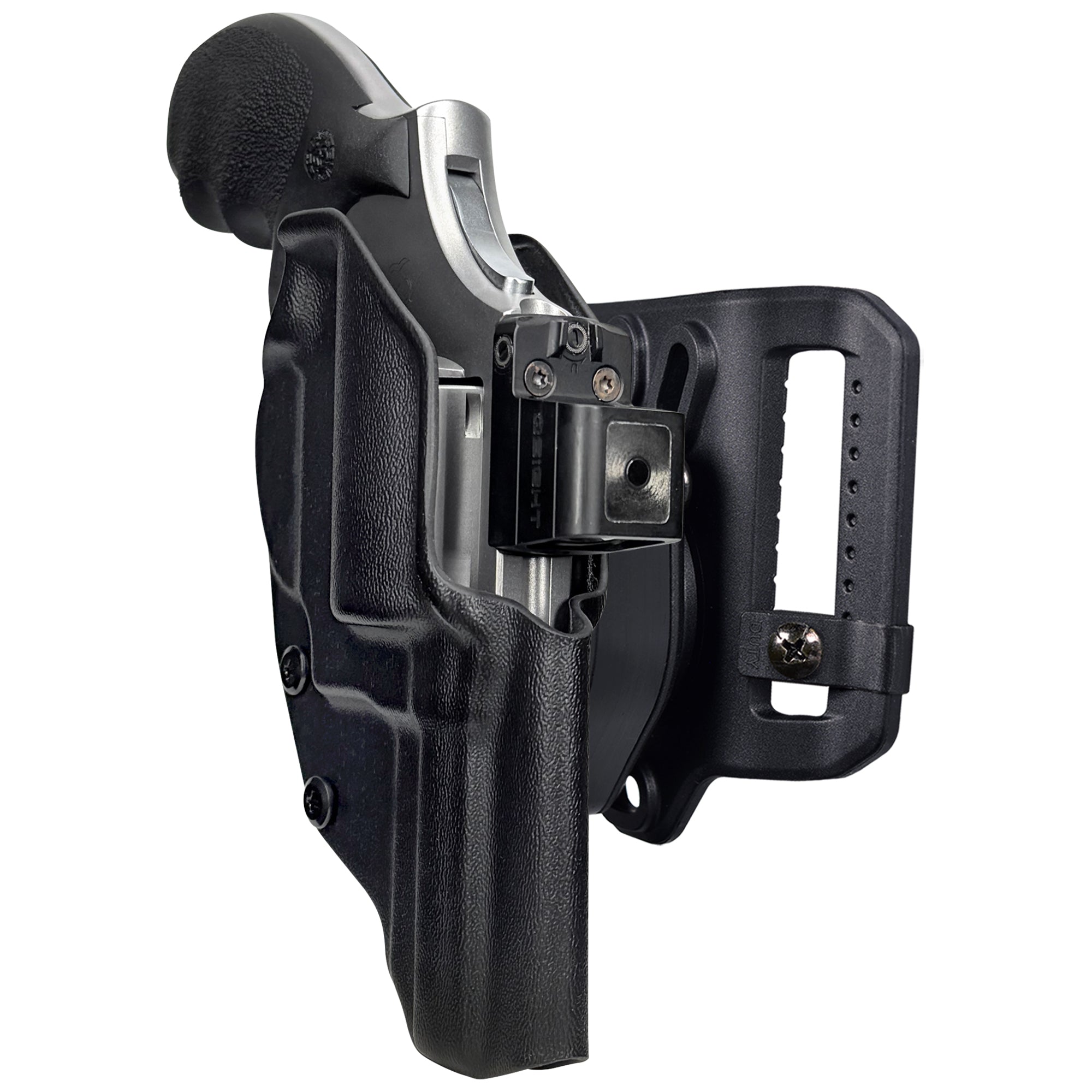 Taurus 66 Combat Quick Release Belt Loop Holster in Black
