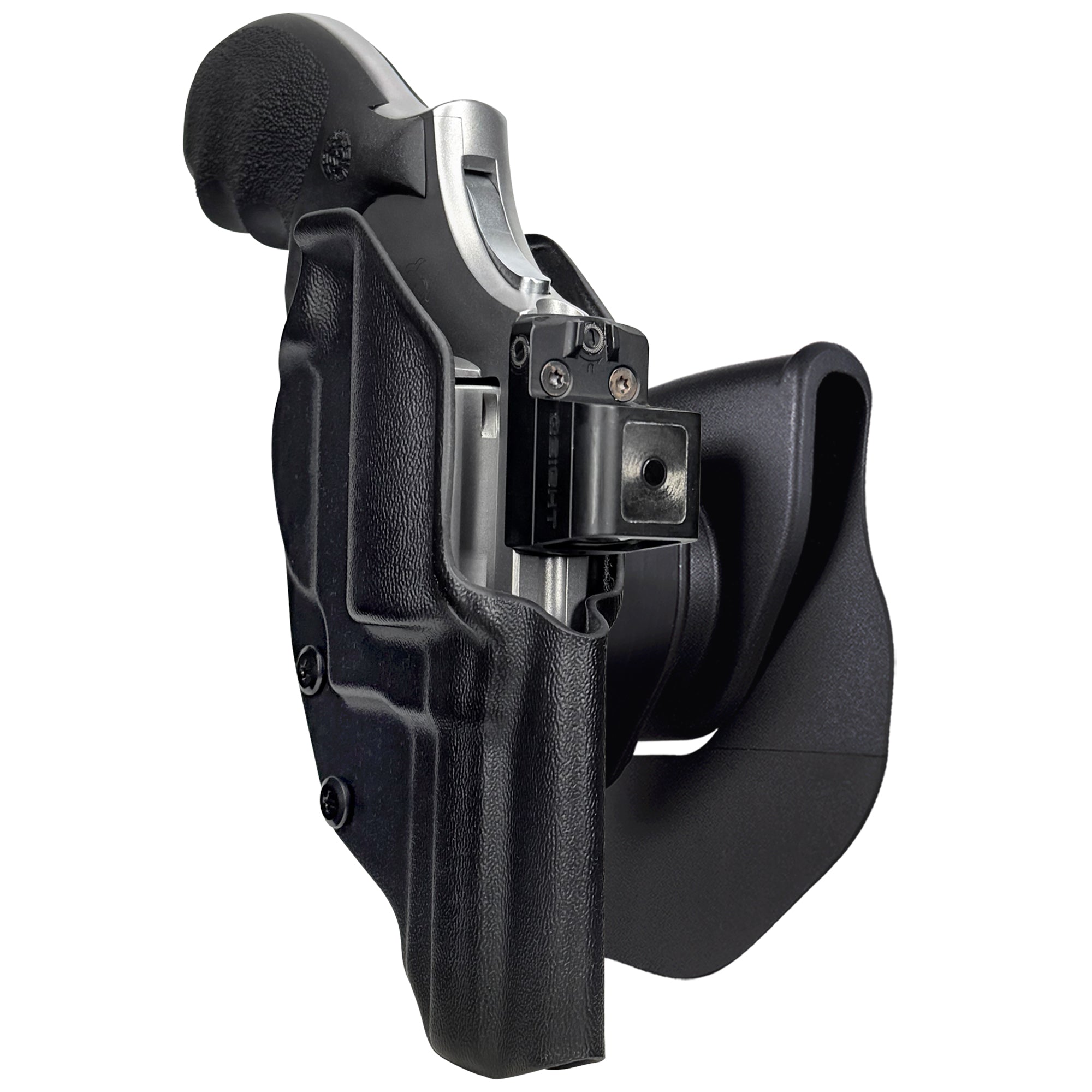 Taurus 66 Combat OWB Quick Release Paddle Holster in Black