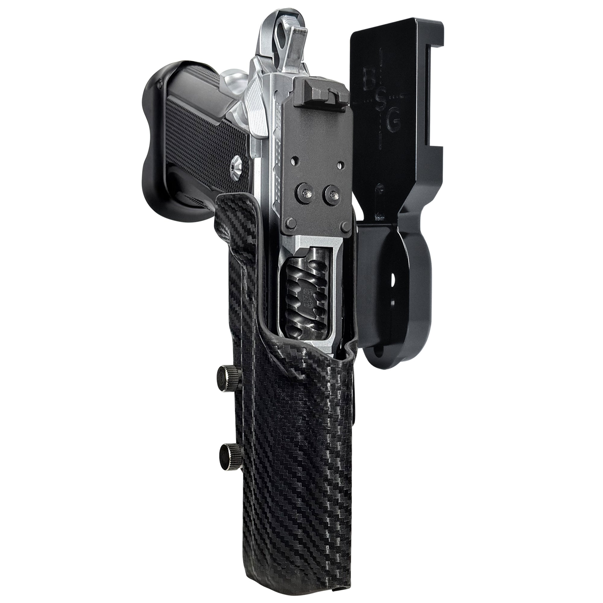 Fusion Firearms XP Comp Pro Heavy Duty Competition Holster Pro Heavy Duty Competition Holster Black / Carbon Fiber